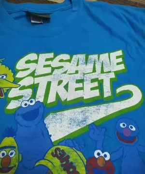 Vintage VTG 2008 Sesame Street Trinity Products Character T-Shirt Size US L / EU 52-54 / 3 - 8 Thumbnail