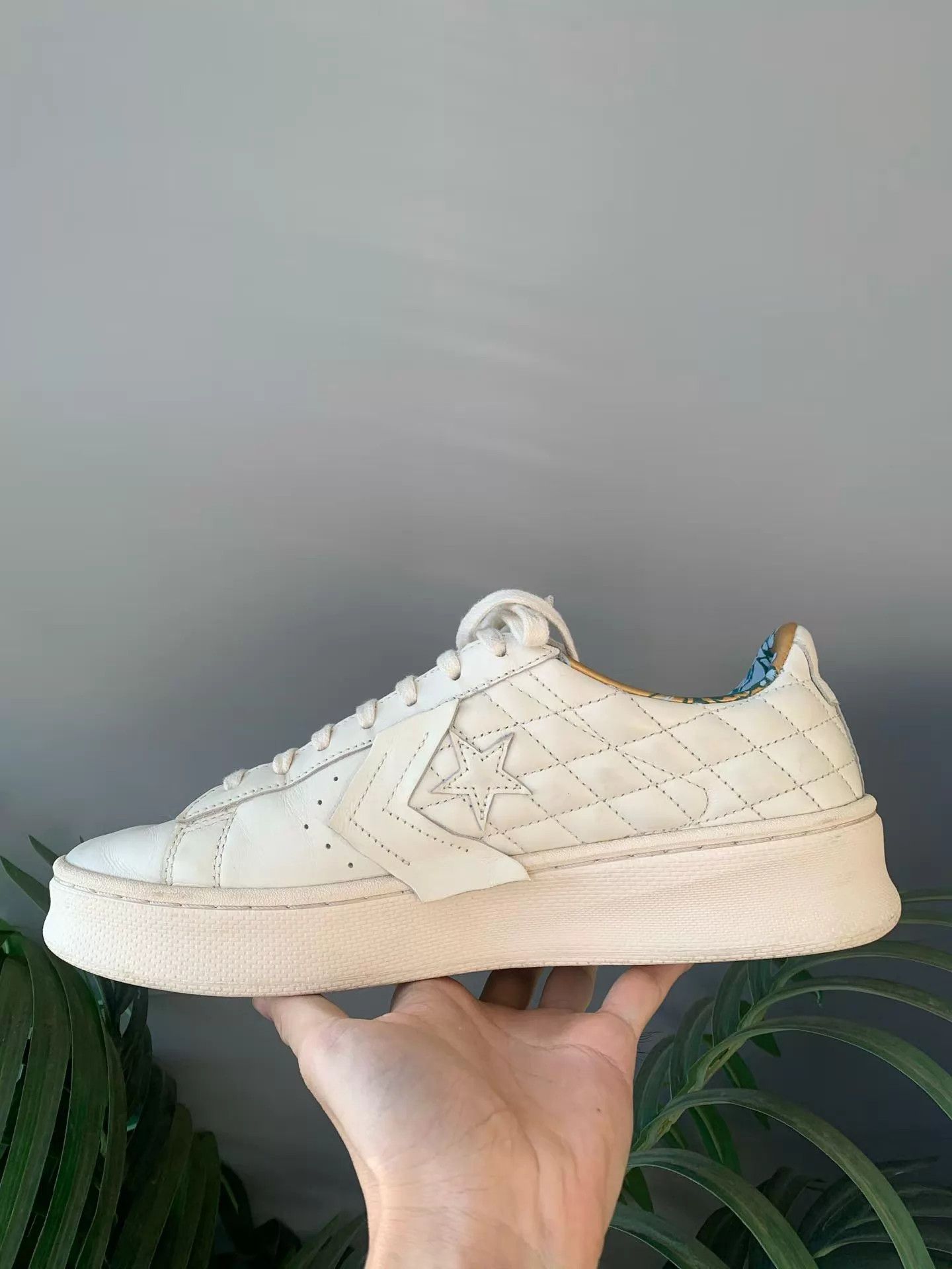 Converse Converse SGA Cream 43 Worn 3x Boxed Size US 10 / EU 43 - 2 Thumbnail
