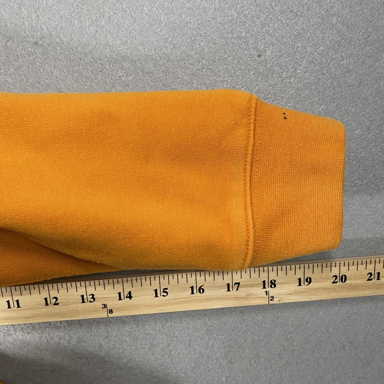 Nike Nike Swoosh Logo Pullover Hoodie Sweatshirt Yellow Large Vtg Size US L / EU 52-54 / 3 - 6 Thumbnail