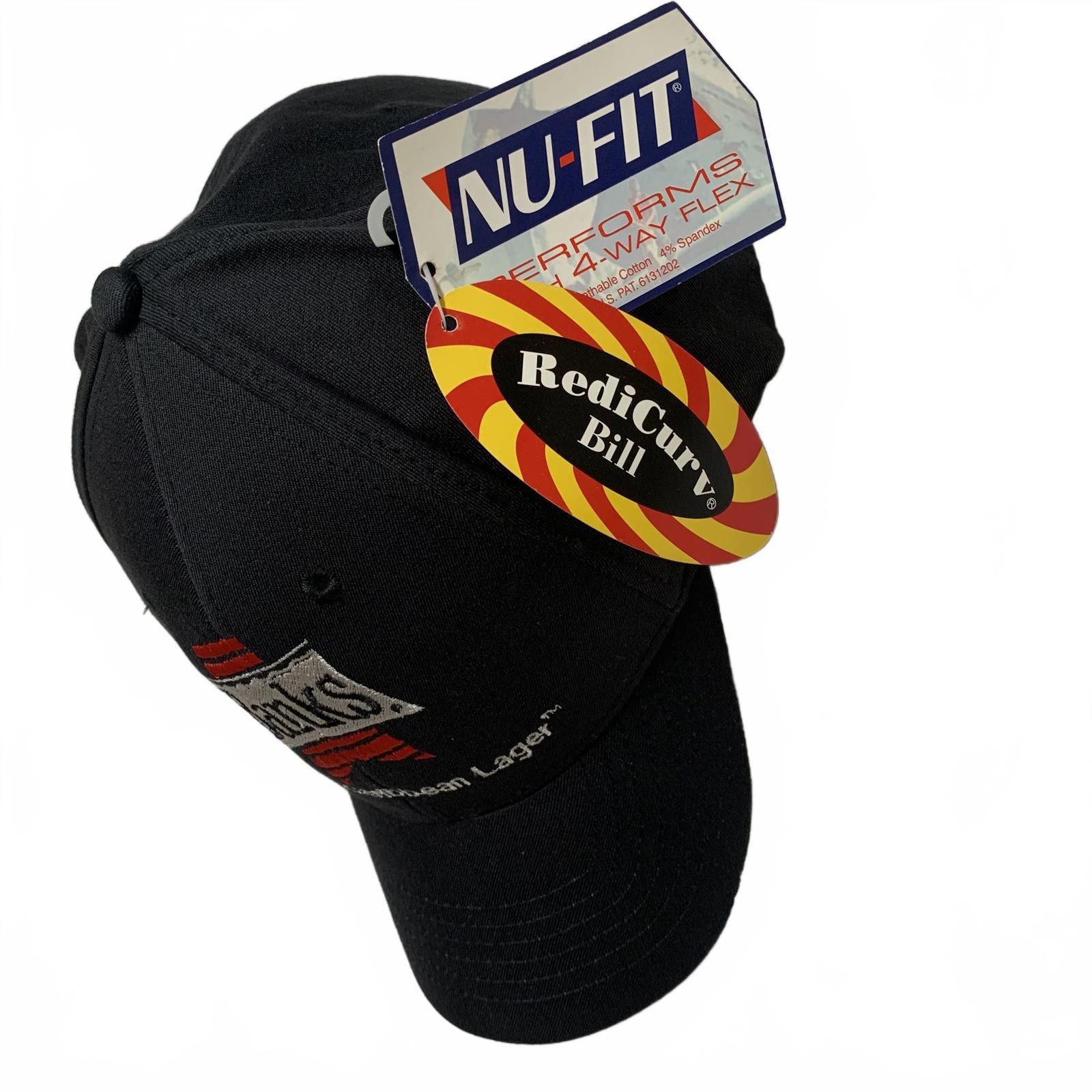 Other Nu-Fit Banks Premium L/XL Black Caribbean Lager Cap Size ONE SIZE - 9 Thumbnail
