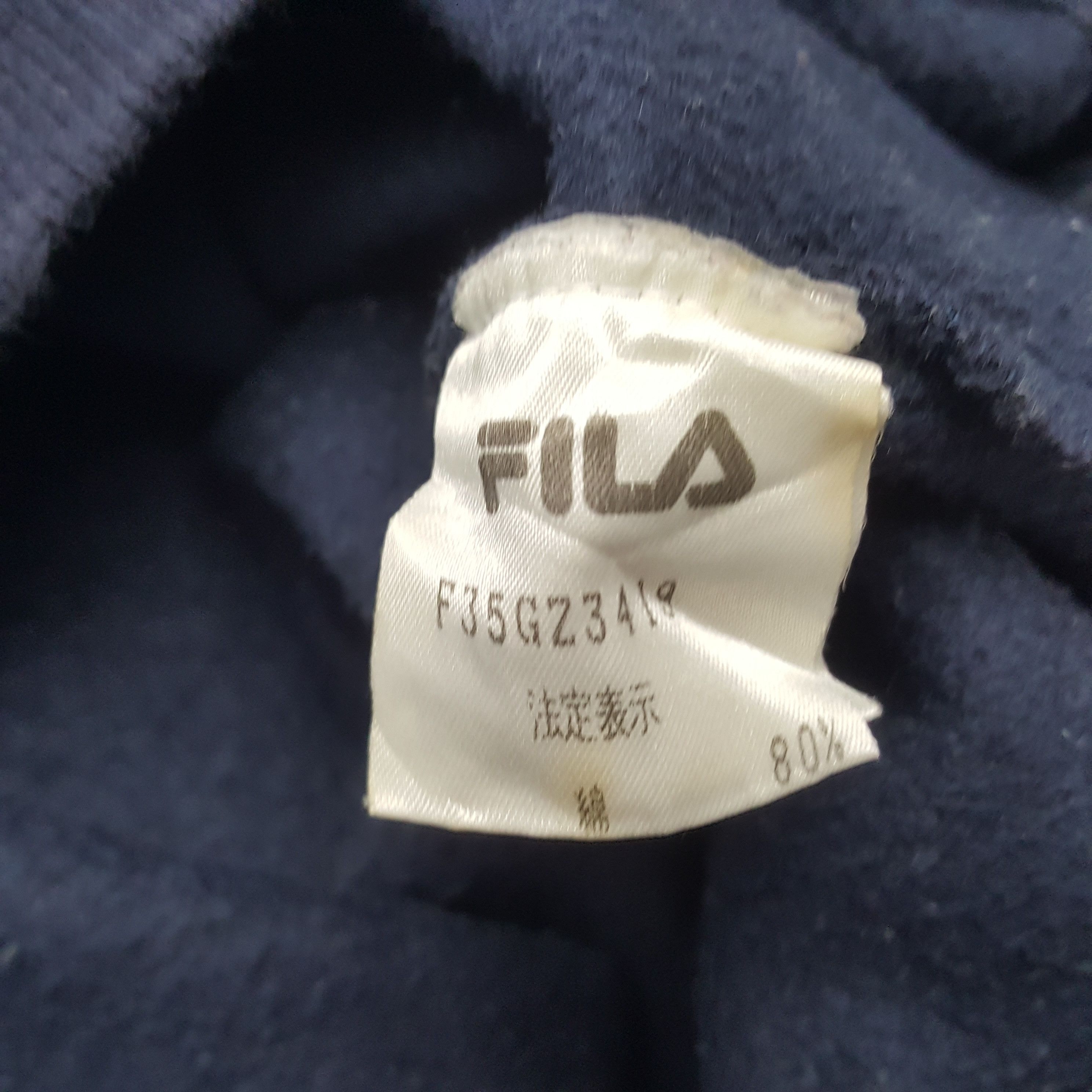 Fila × Vintage Vintage Fila Patch Logo Sweatshirt Size US M / EU 48-50 / 2 - 9 Thumbnail
