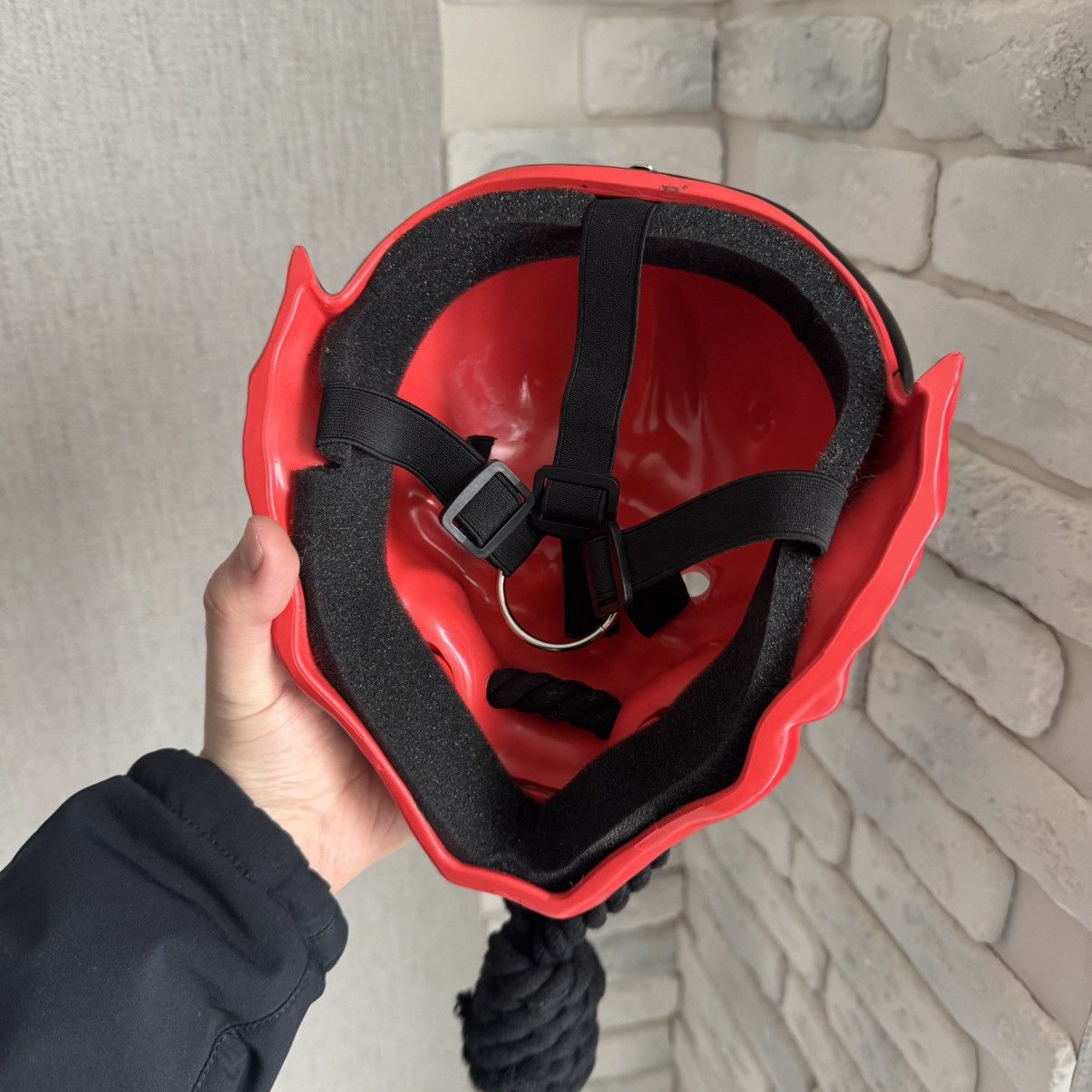 La Maskarade Japanese Prajna Devil Hannya Kabuki Resin Oni Samurai Mask Size ONE SIZE - 9 Thumbnail