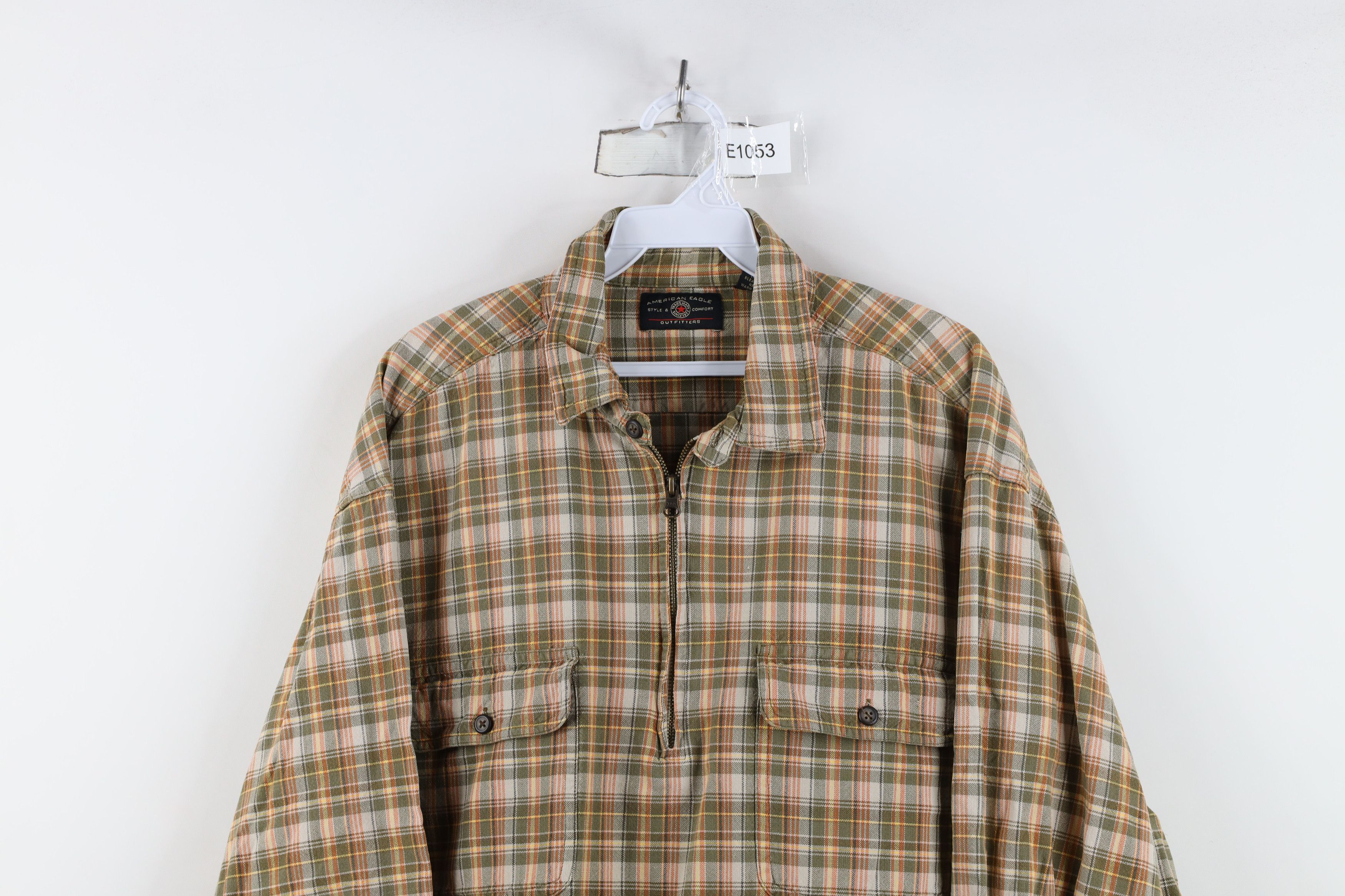 American Eagle Outfitters Vintage 90s American Eagle Outfitters Collared Jacket Size US XL / EU 56 / 4 - 2 Thumbnail