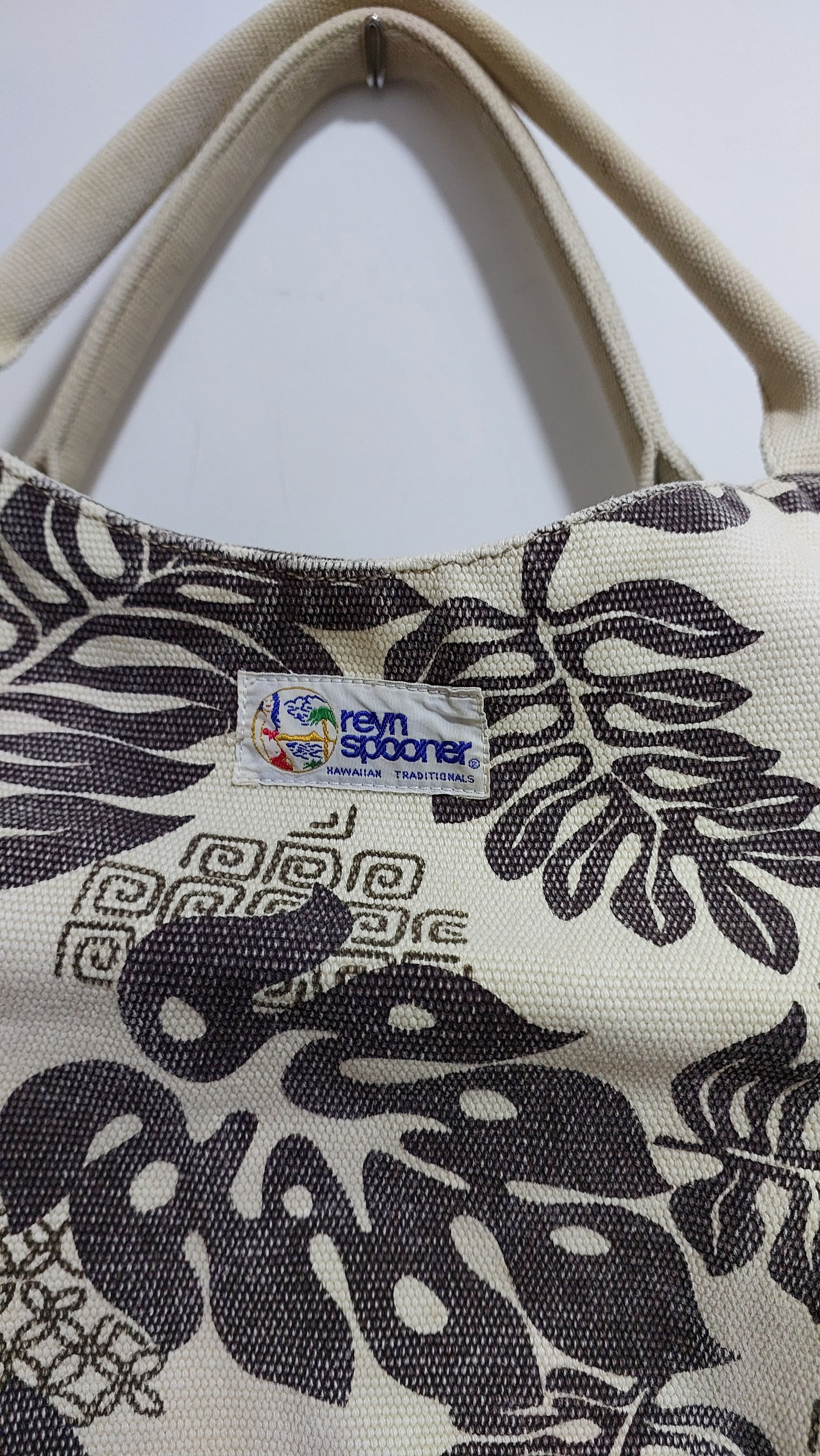 Reyn Spooner Reyn Spooner Hawaiian Canves Tote Bag Size ONE SIZE - 16 Thumbnail