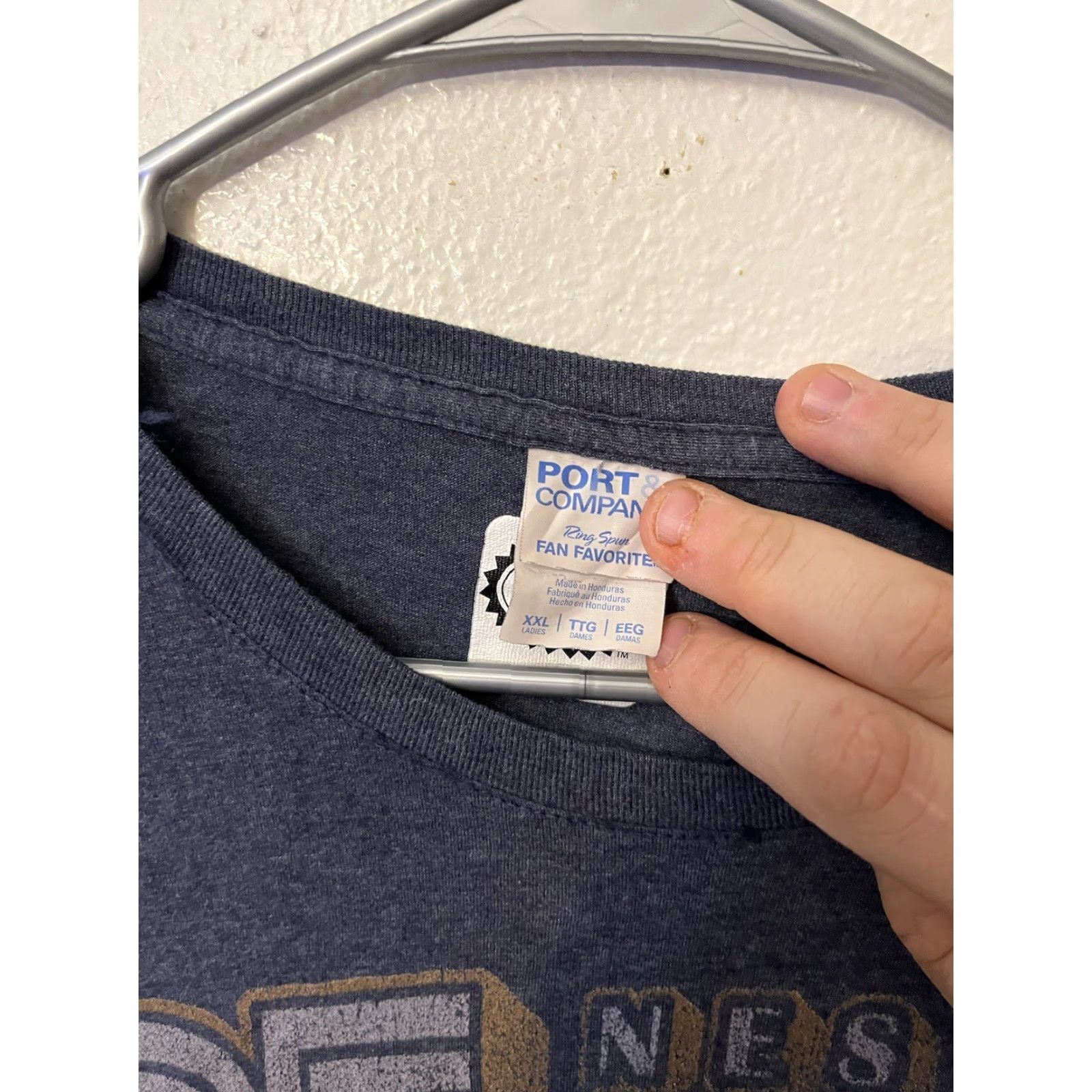 Nintendo Nintendo Entertainment System XXL T-Shirt Striped Controller Image NES - 2XL Blue Men Short Sleeve Crew Neck Graphic Print Vintage: No Size US XXL / EU 58 / 5 - 3 Thumbnail