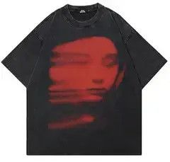 VIBE Ishiguro x Jun Vintage Matrix Faces Design Graphic Tees Size US S / EU 44-46 / 1 - 5 Thumbnail