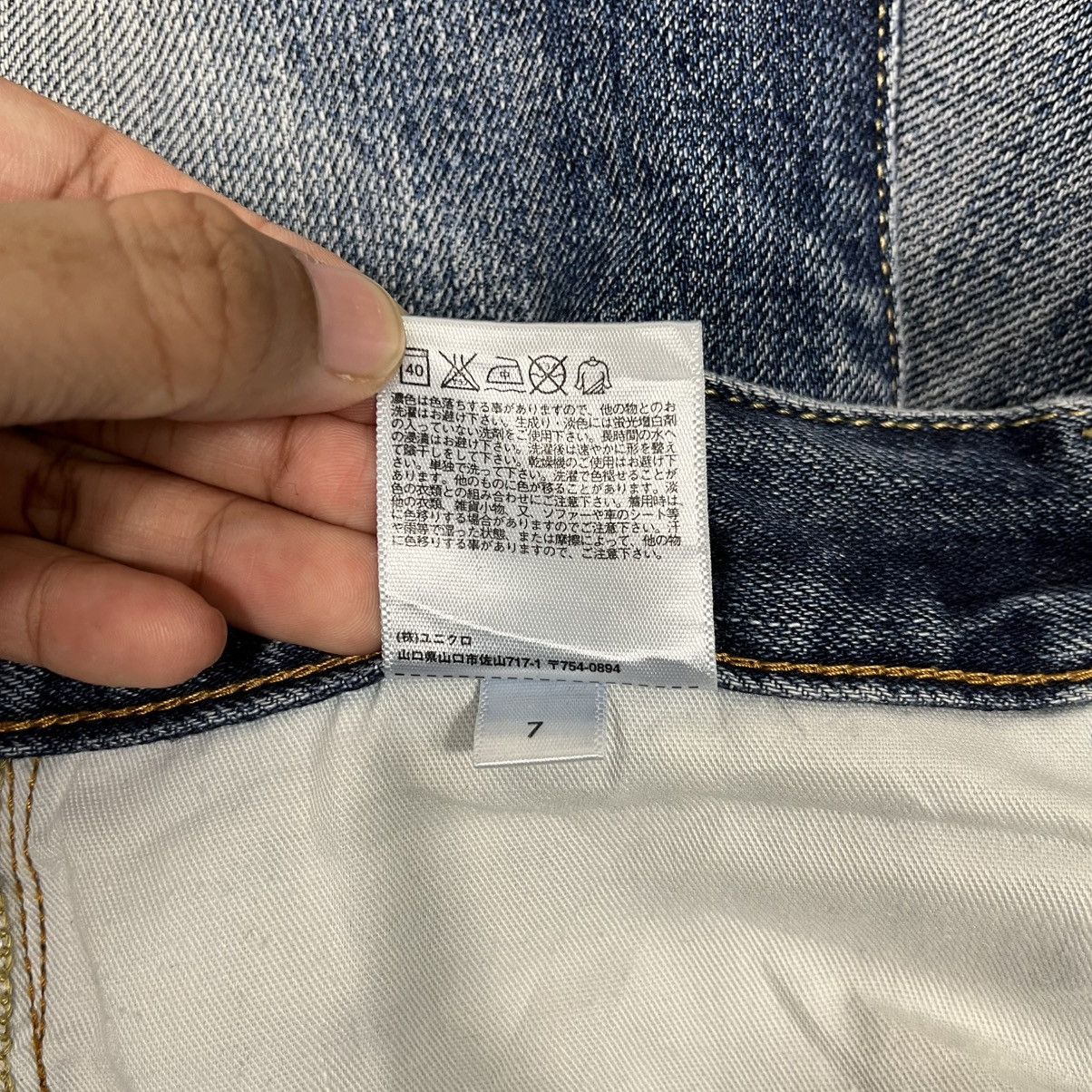 Japanese Brand Vintage Japanese Designer Selvedge Distressed Denim Jeans Size US 31 - 20 Thumbnail