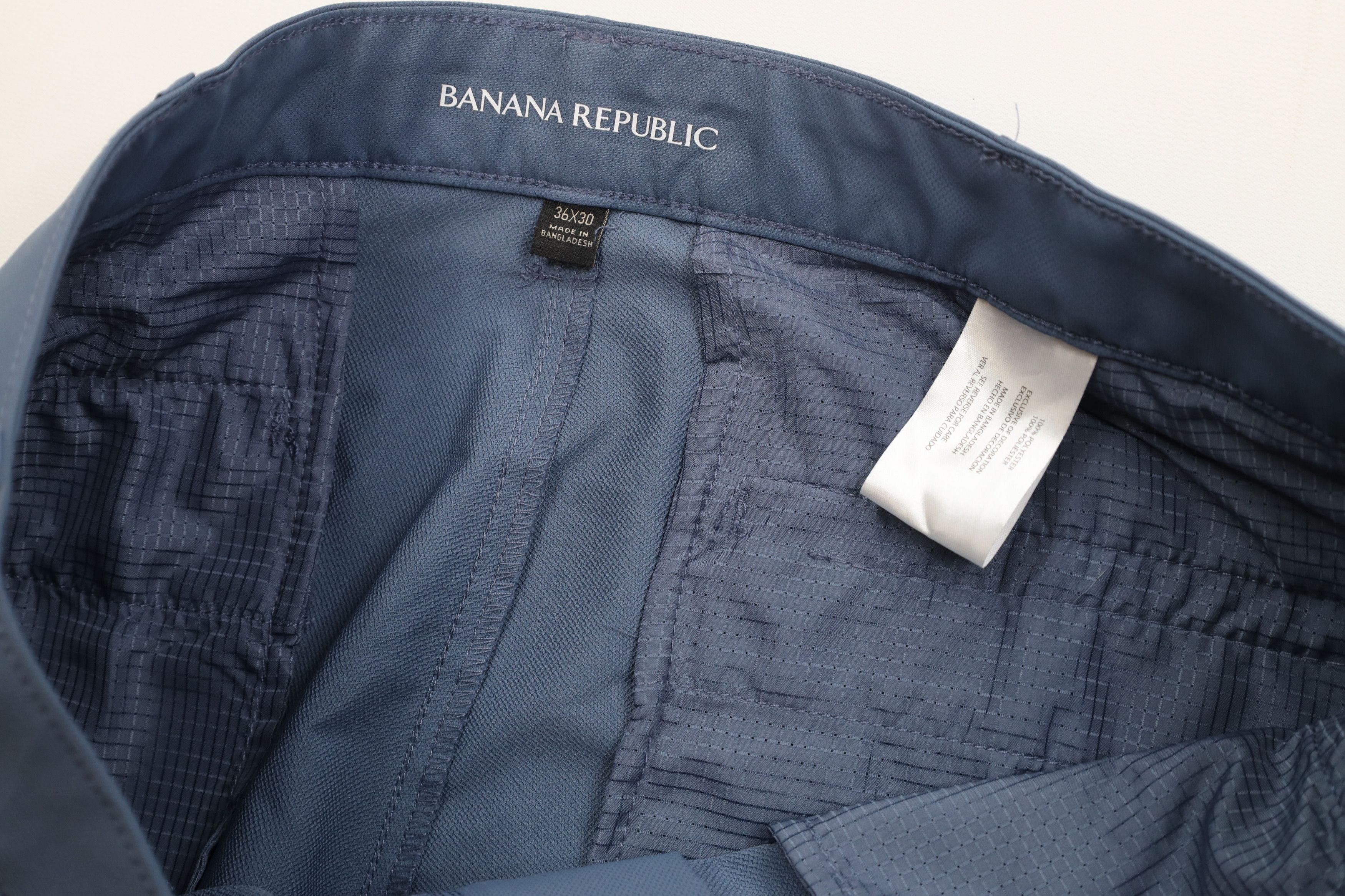 Banana Republic Banana Republic Knit Tapered Leg Chino Pants Trousers Blue Size US 36 / EU 52 - 9 Thumbnail