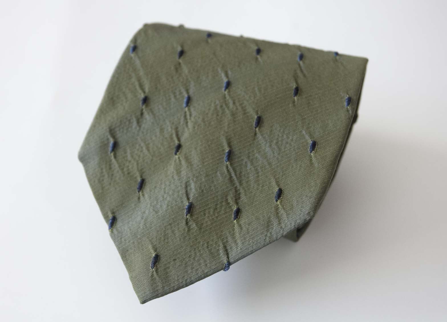 Hugo Boss Hugo Boss Tie 90% Silk Made in Italy Dark Green Size ONE SIZE - 3 Thumbnail