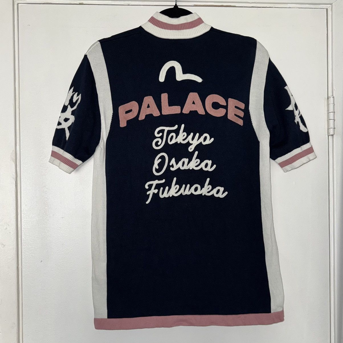 Evisu × Palace PALACE EVISU CYCLE KNIT - NAVY Size US S / EU 44-46 / 1 - 4 Thumbnail