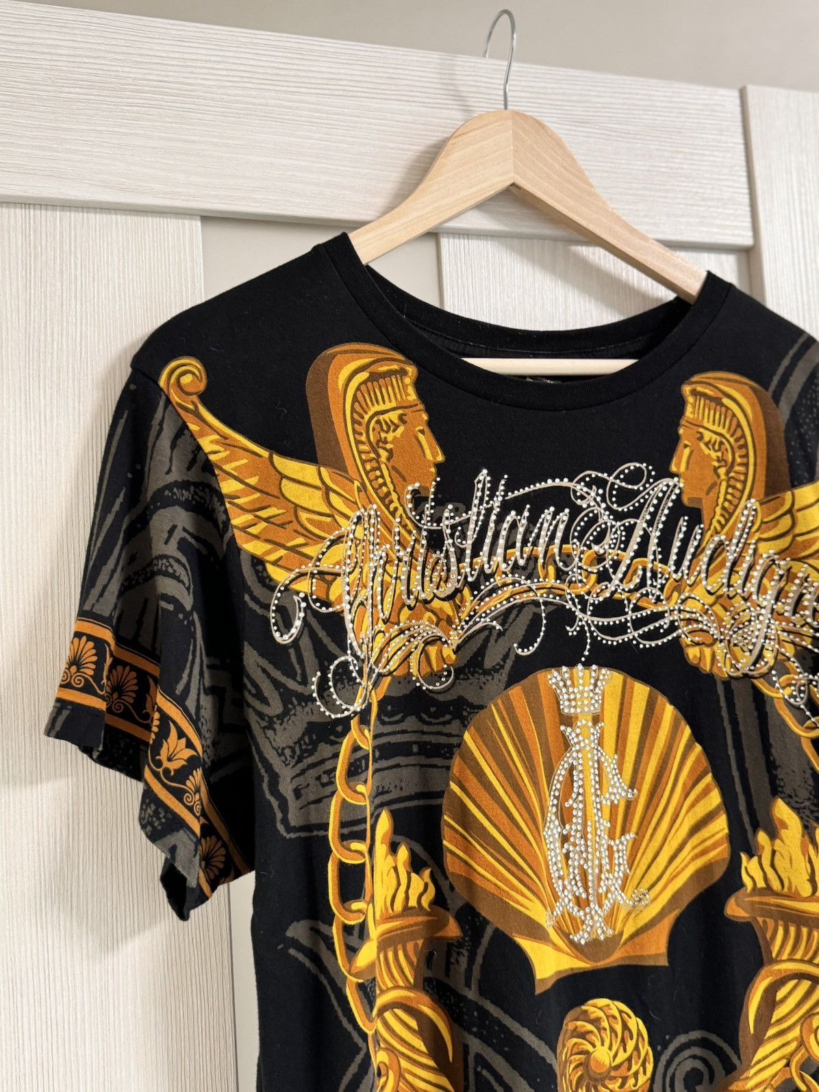 Christian Audigier × Ed Hardy × Vintage Hardy Tee Pantera Logo Y2K Christian Audigier Size L Size US L / EU 52-54 / 3 - 4 Thumbnail