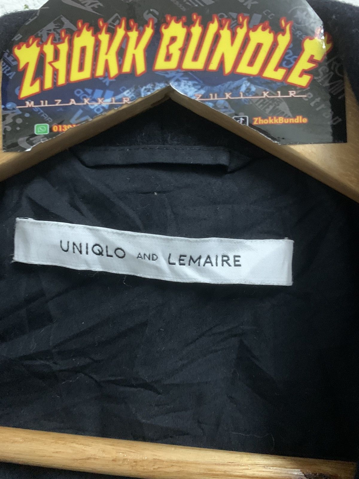 Japanese Brand × Lemaire × Uniqlo Uniqlo and Lemaire Wool Jacket Size US M / EU 48-50 / 2 - 9 Thumbnail