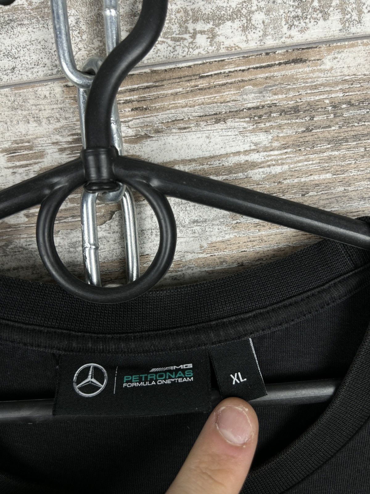 Hugo Boss × Mercedes-Benz Mens Vintage Hugo Boss Mercedes AMG petronas T-shirt racing Size US XL / EU 56 / 4 - 5 Thumbnail