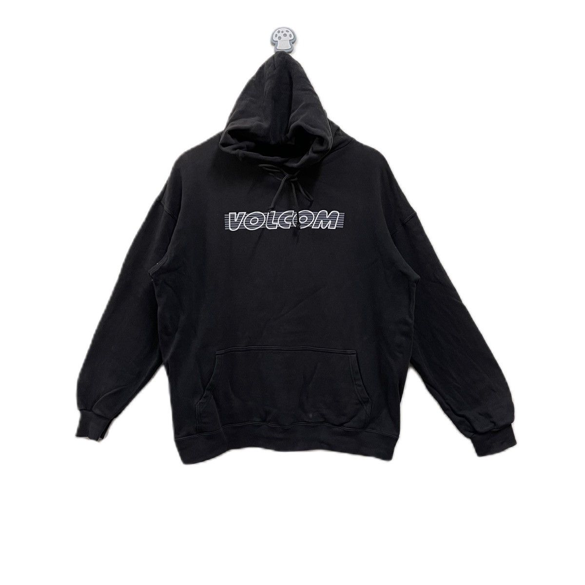 Vintage Vintage Y2k Volcom Hoodie Big logo spellout Size US XL / EU 56 / 4 - 1 Thumbnail