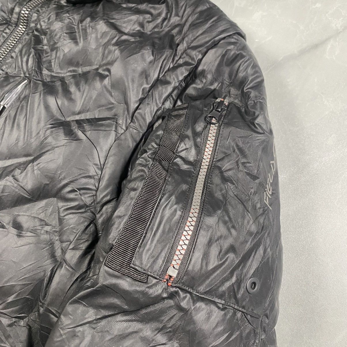 Japanese Brand Fieldcore Japan Puffer Fur Hooded Jacket Size US L / EU 52-54 / 3 - 7 Thumbnail