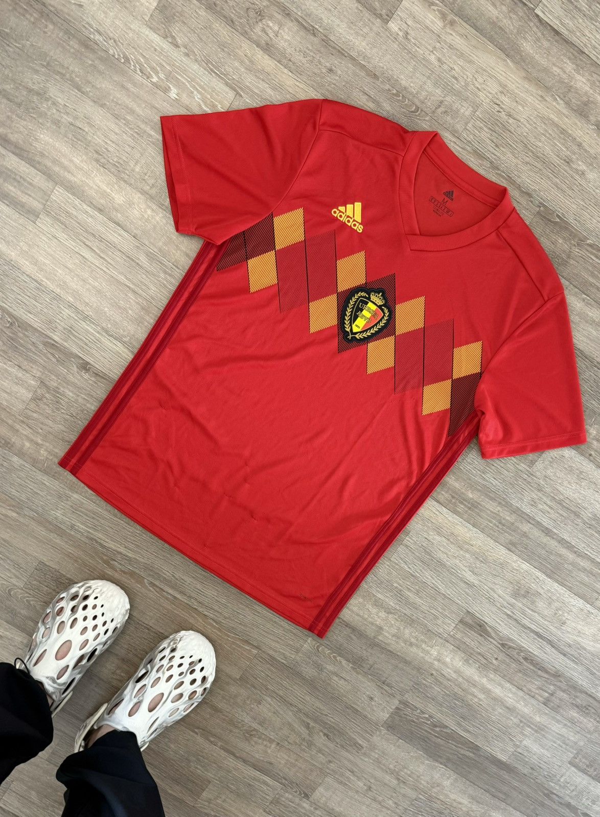 Adidas Adidas Y2k Belgium 2018 Football Soccer Blokecore Jersey Size US M / EU 48-50 / 2 - 5 Thumbnail