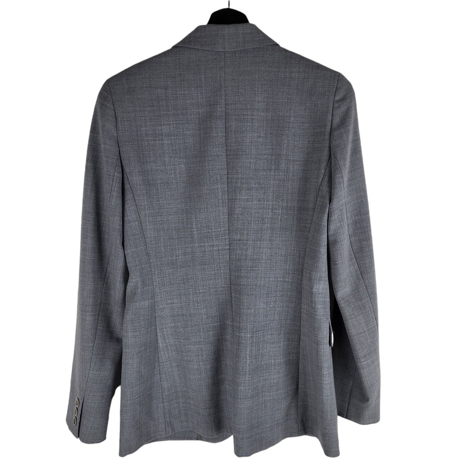 Theory Theory Wool Three Button Blazer Gray Lined Sealed Pockets S Size S / US 4 / IT 40 - 5 Thumbnail