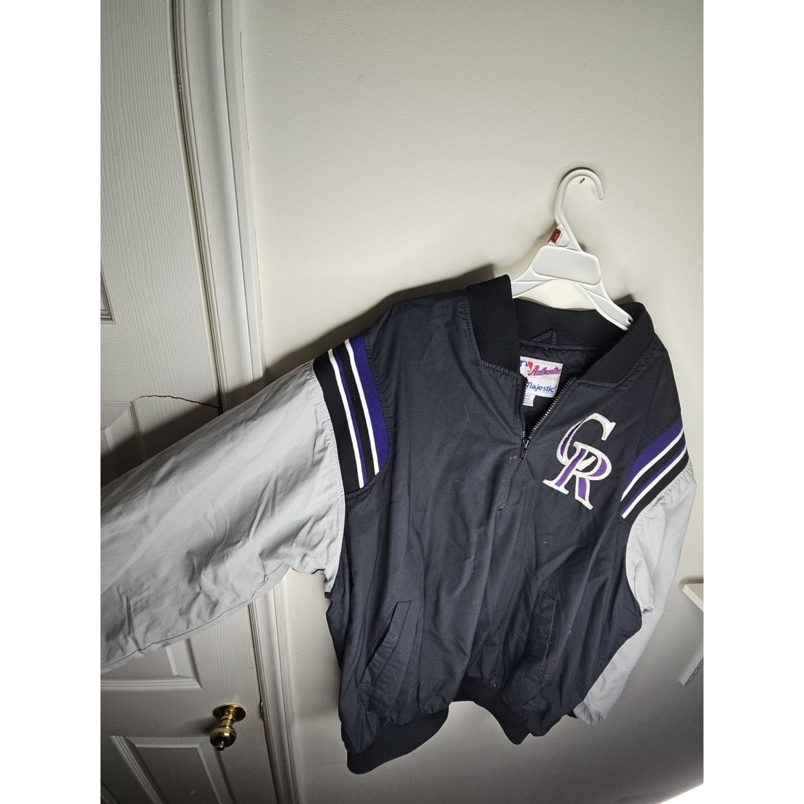 Majestic Colorado Rockies Majestic 1/4 zip pullover jacket Adult XXL Size US XXL / EU 58 / 5 - 4 Thumbnail