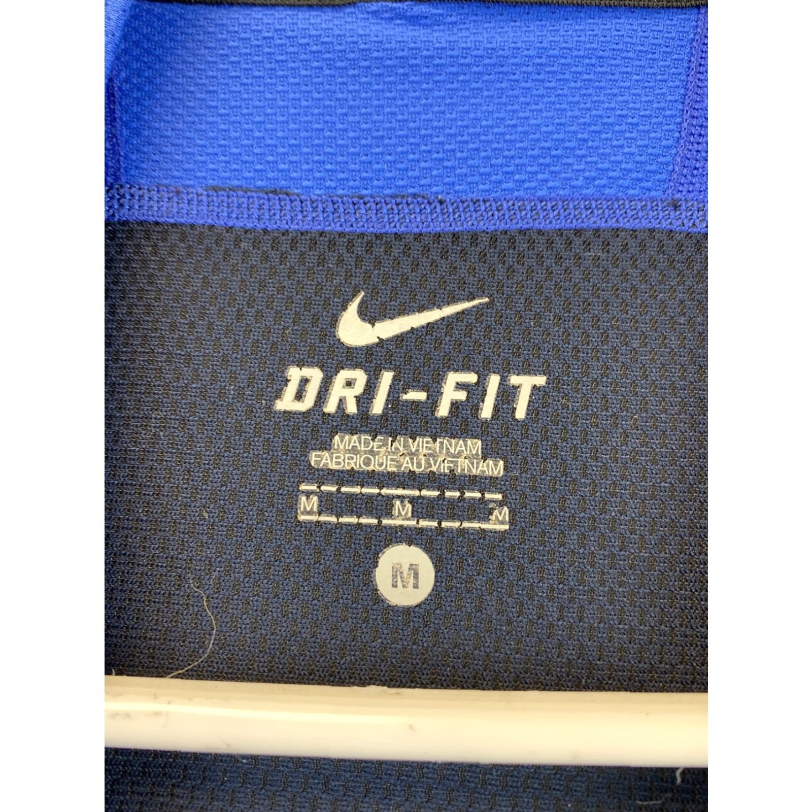 Nike NIKE DRI-FIT Short Sleeve Shirt Men's Medium Blue Black Sports T-Shirt Size US M / EU 48-50 / 2 - 4 Thumbnail
