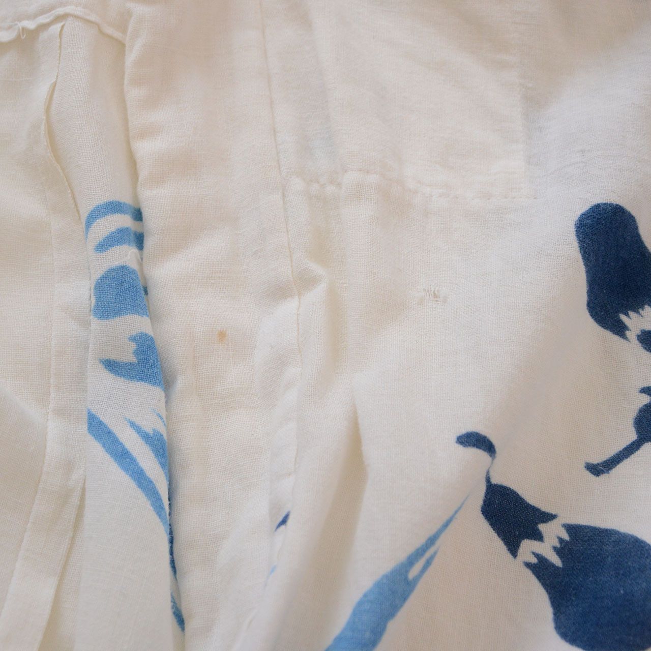 Other Vintage Japanese Tenugui Patchwork Kimono Cotton Robe Size US M / EU 48-50 / 2 - 8 Thumbnail