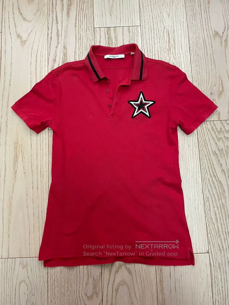 Givenchy Givenchy Red Short Sleeve Size US S / EU 44-46 / 1 - 1 Thumbnail