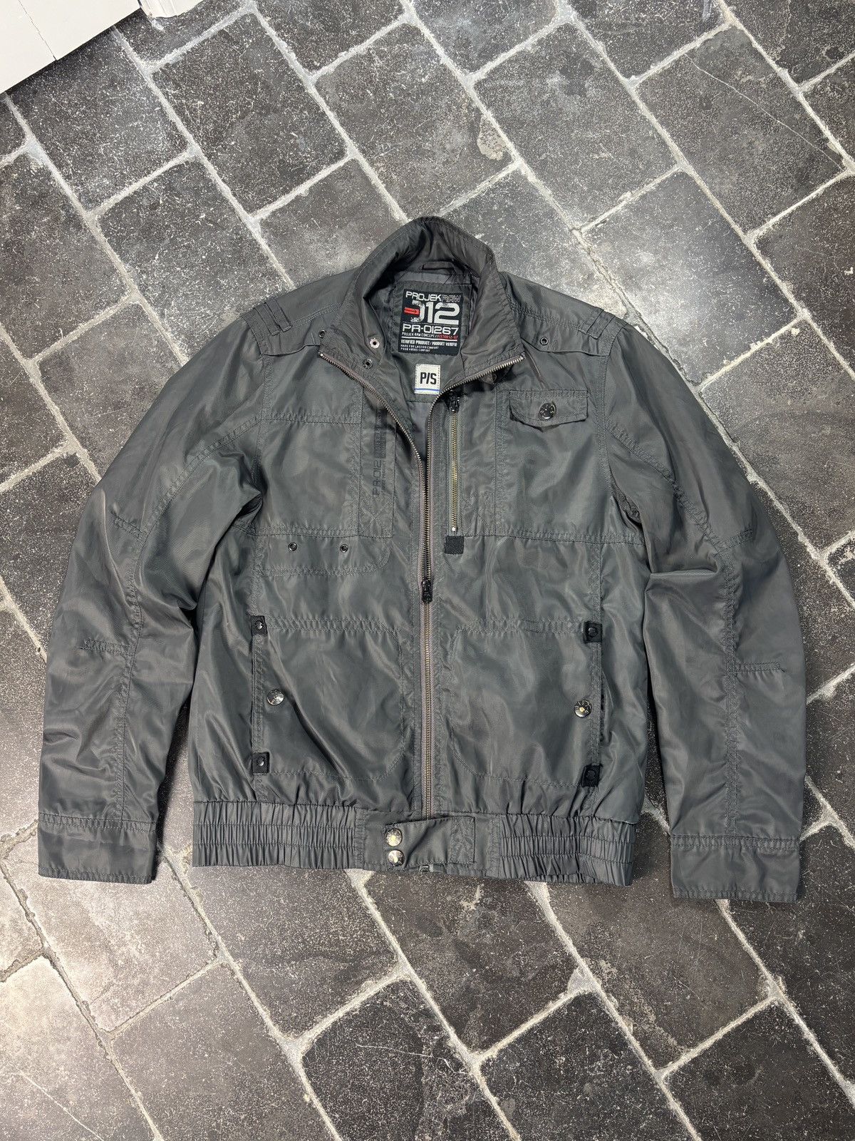 G-Star Vintage Nylon Bomber Cargo Utility Y2K 2000s Diesel G-Star Size US S / EU 44-46 / 1 - 5 Thumbnail