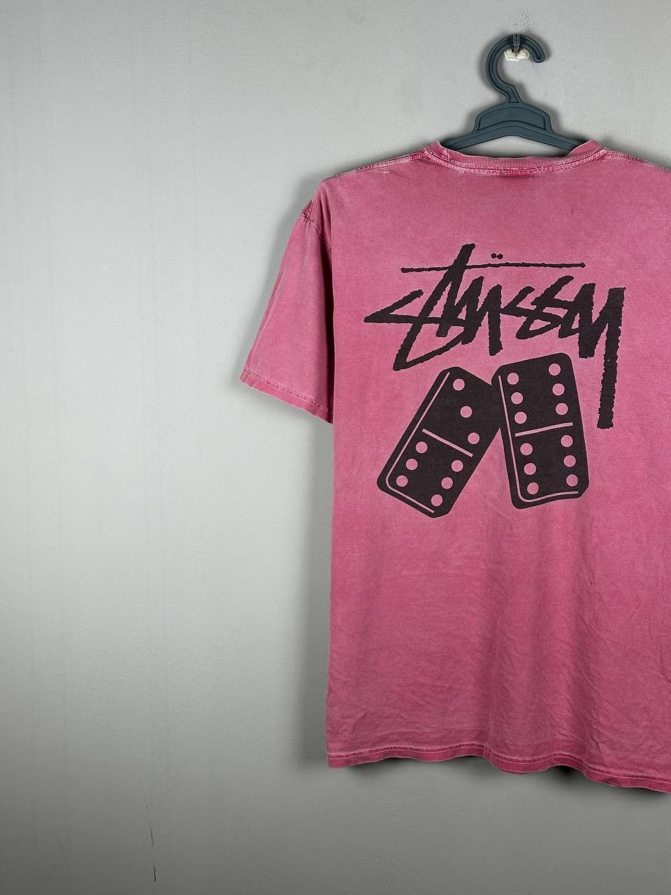 Stussy VINTAGE STUSSY Dominos Garment Dyed Pink Size US L / EU 52-54 / 3 - 8 Thumbnail