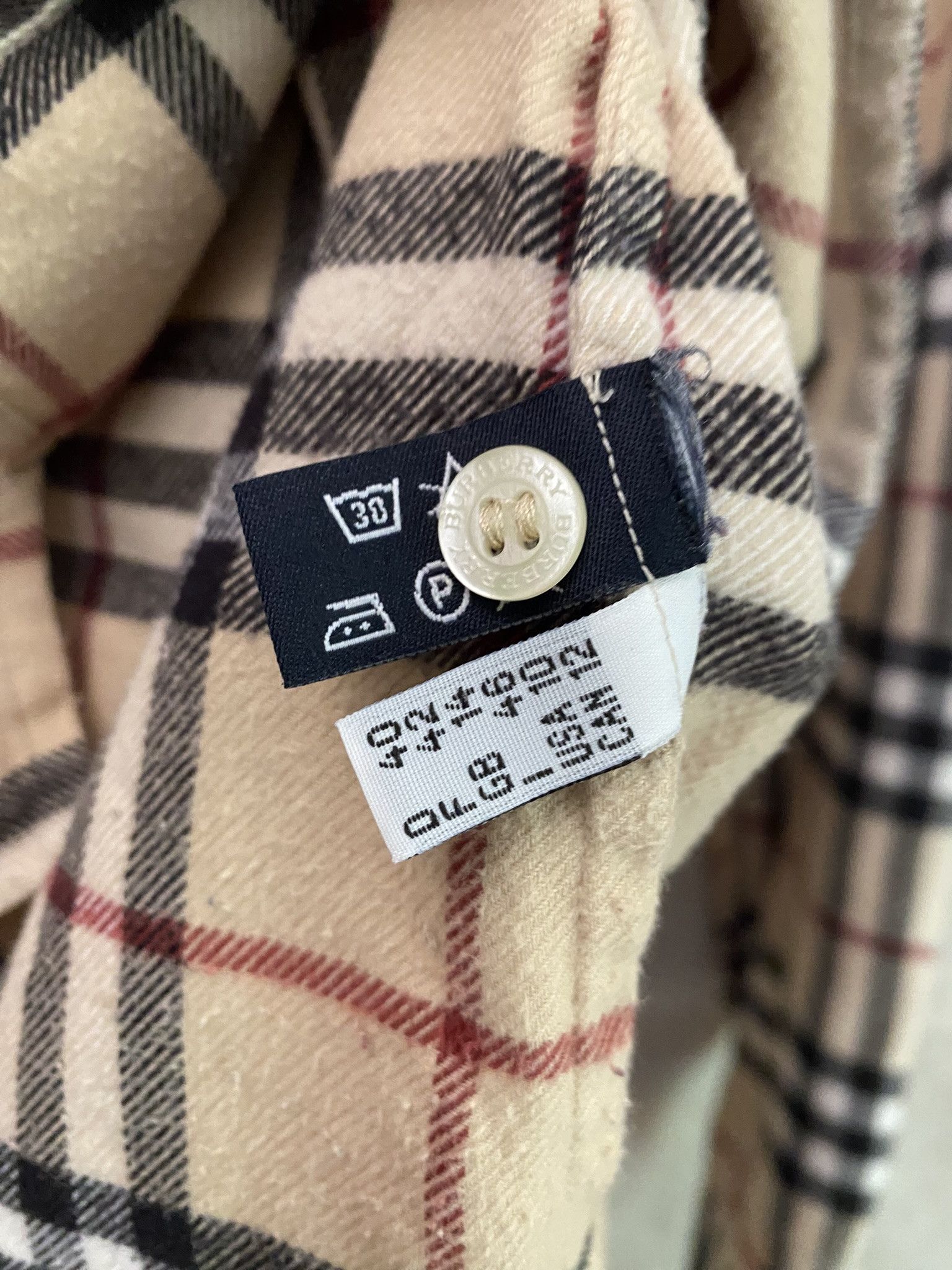 Burberry × Designer Burberry Shirt Nova Check Luxury Size M / US 6-8 / IT 42-44 - 3 Thumbnail