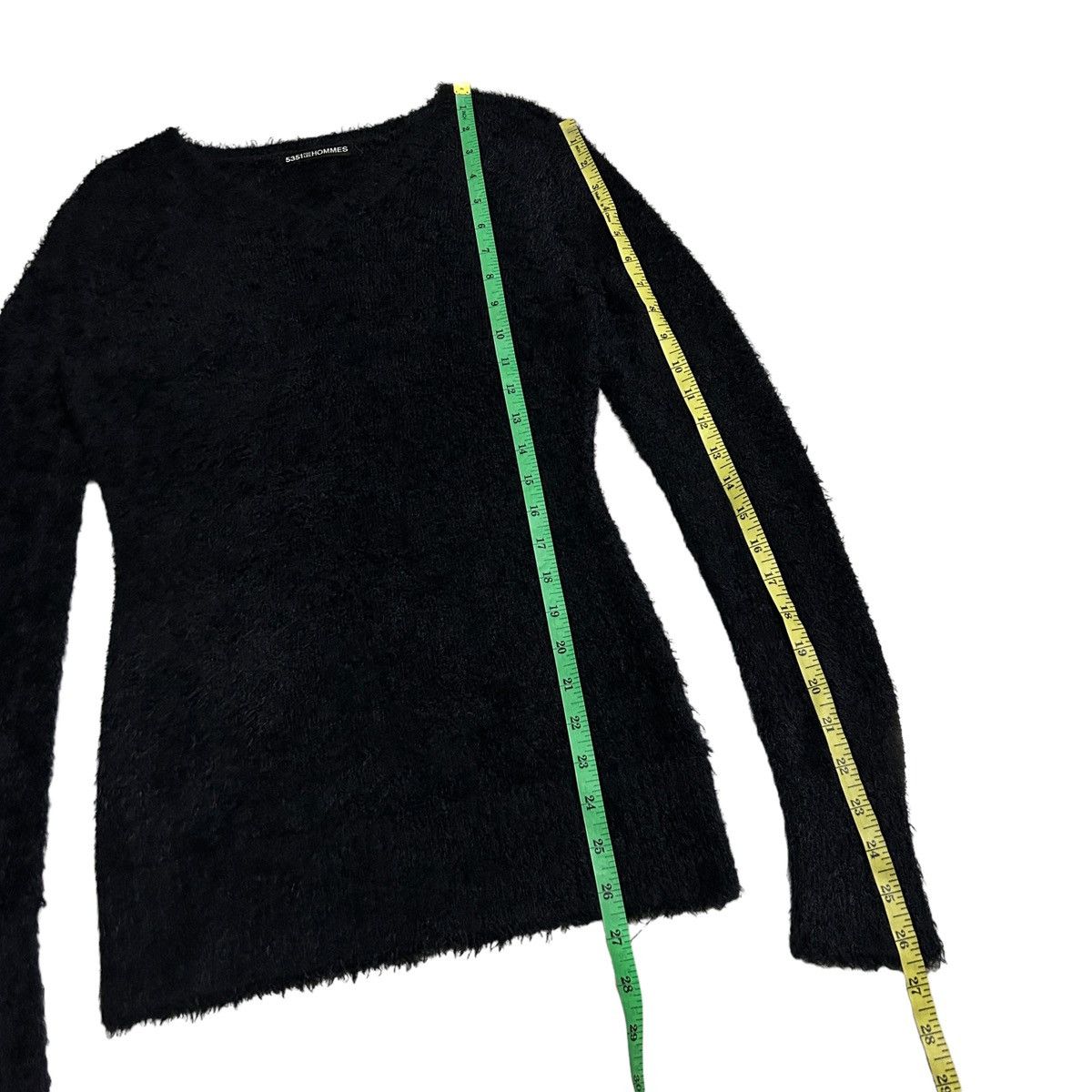 5351 POUR LES HOMMES × Japanese Brand 2000s 5351 Pour Les Hommes - Mohair Top Size US M / EU 48-50 / 2 - 9 Thumbnail