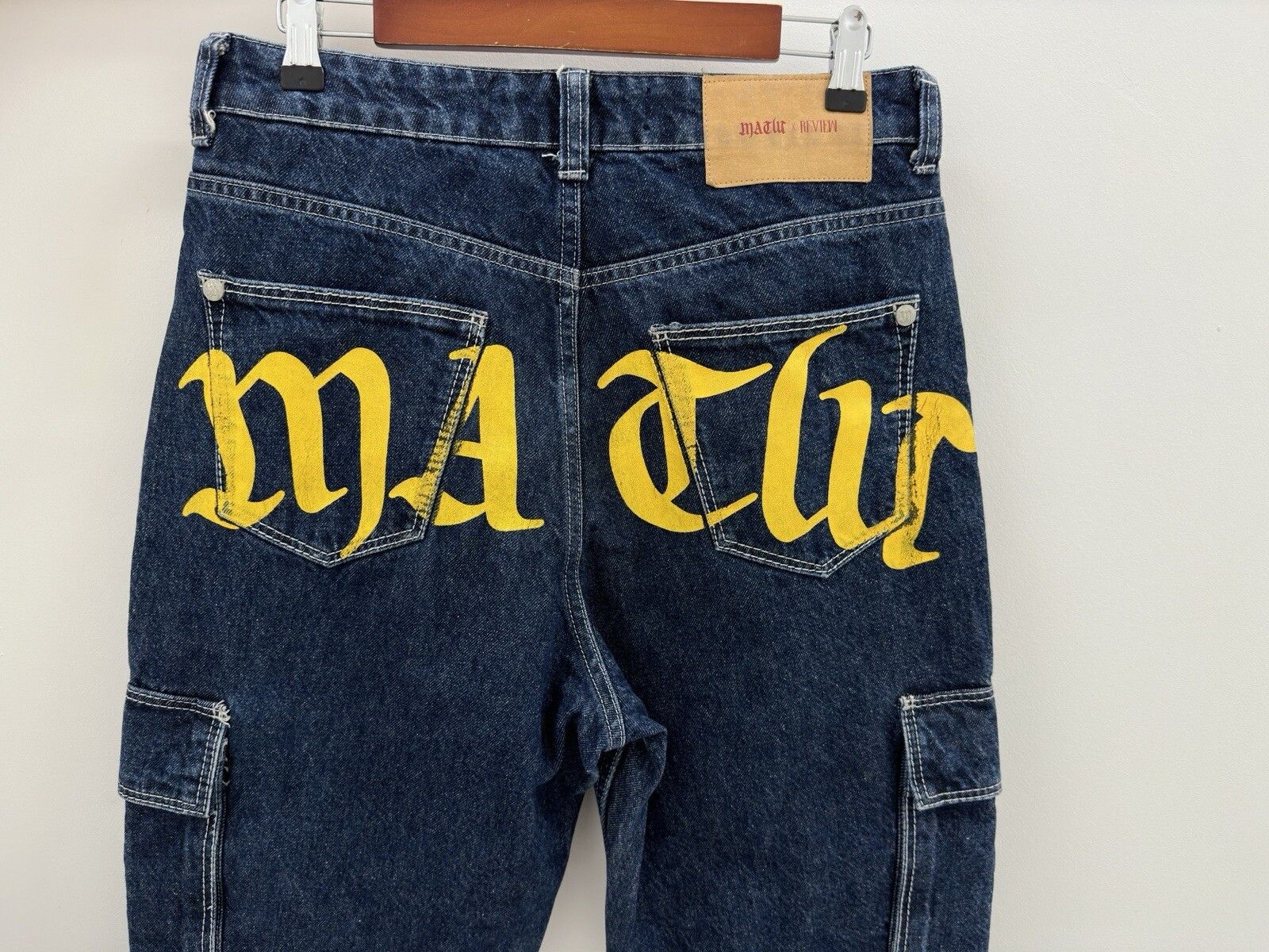 Other Macut x Rewiew Rap Hip Hop Pants Mens Jeans Denim Trousers Size US 30 / EU 46 - 9 Thumbnail