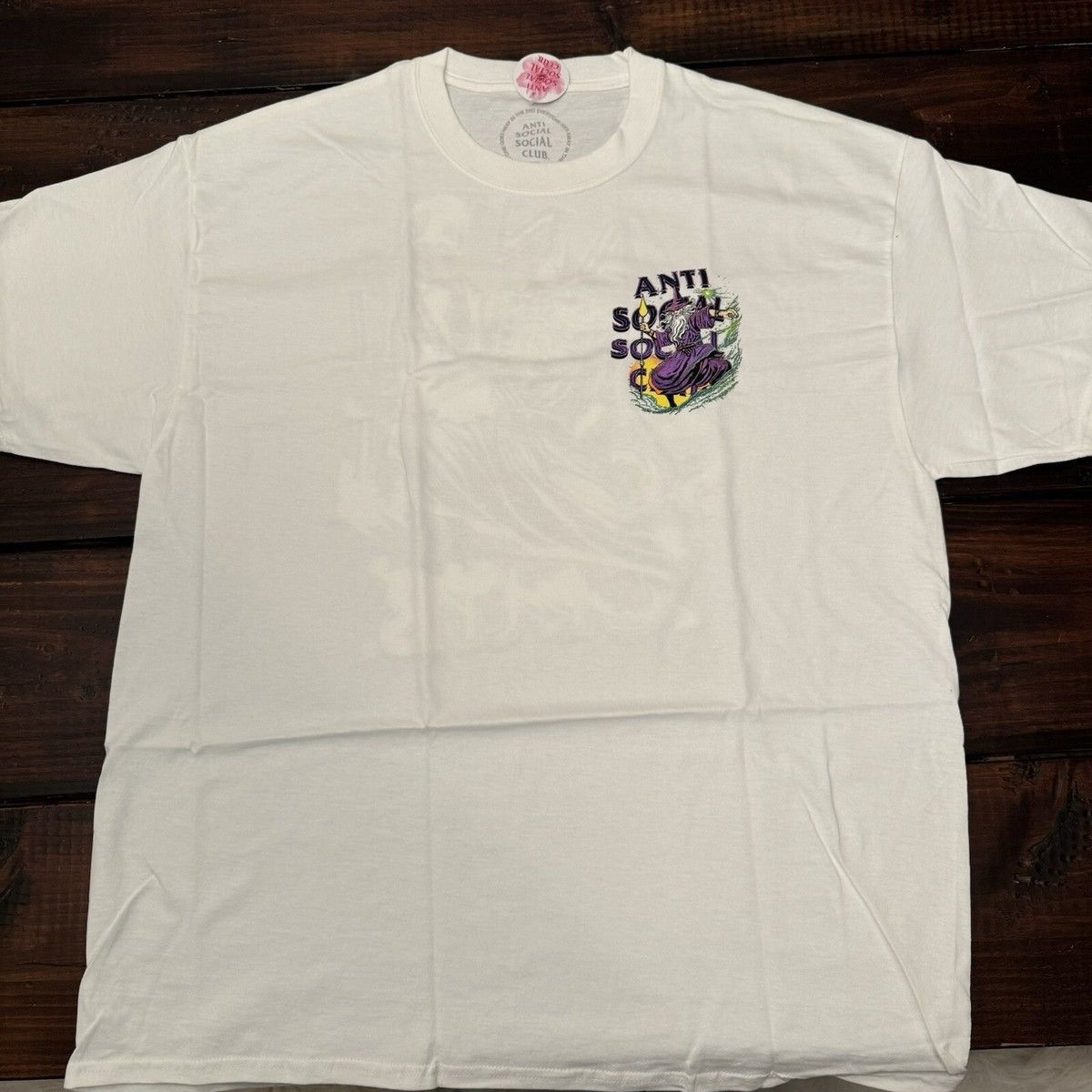 Anti Social Social Club Anti Social Social Club Sleave Wizard Tee Size US XL / EU 56 / 4 - 2 Thumbnail