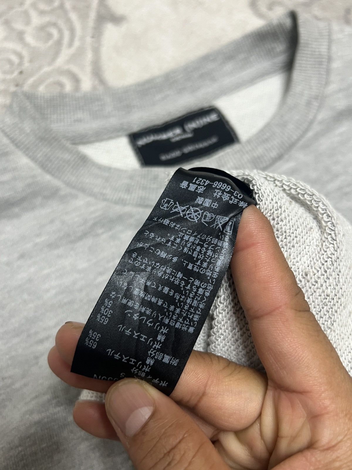 Designer × Japanese Brand × Number (N)ine NUMBER (N)INE JAPANESE BRAND SWEATSHIRT Size US S / EU 44-46 / 1 - 4 Thumbnail