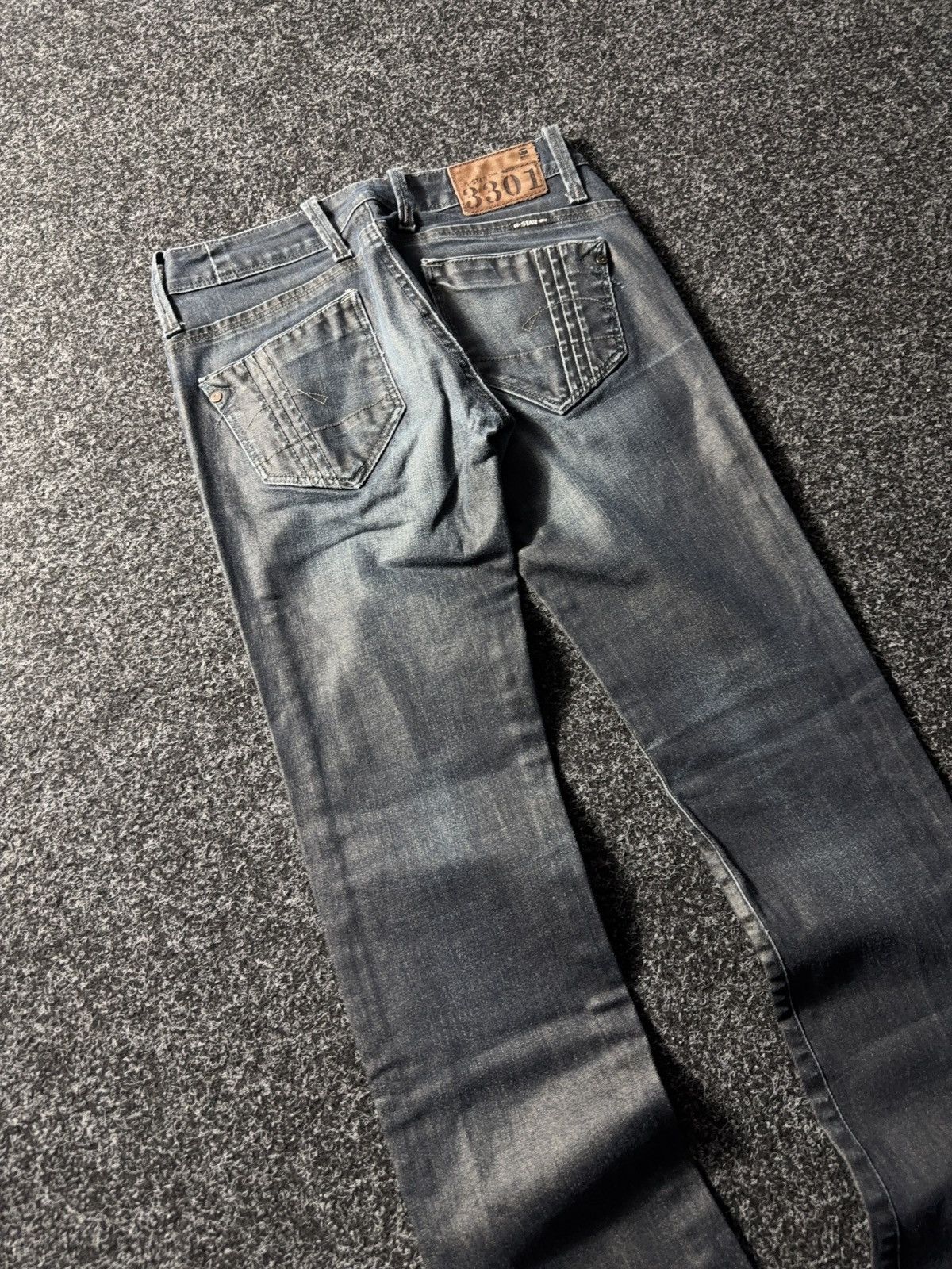 G-Star × If Six Was Nine × Vintage Vintage 90s Avant Garde G-Star RAW denim pants y2k style Size 28" / US 6 / IT 42 - 11 Thumbnail