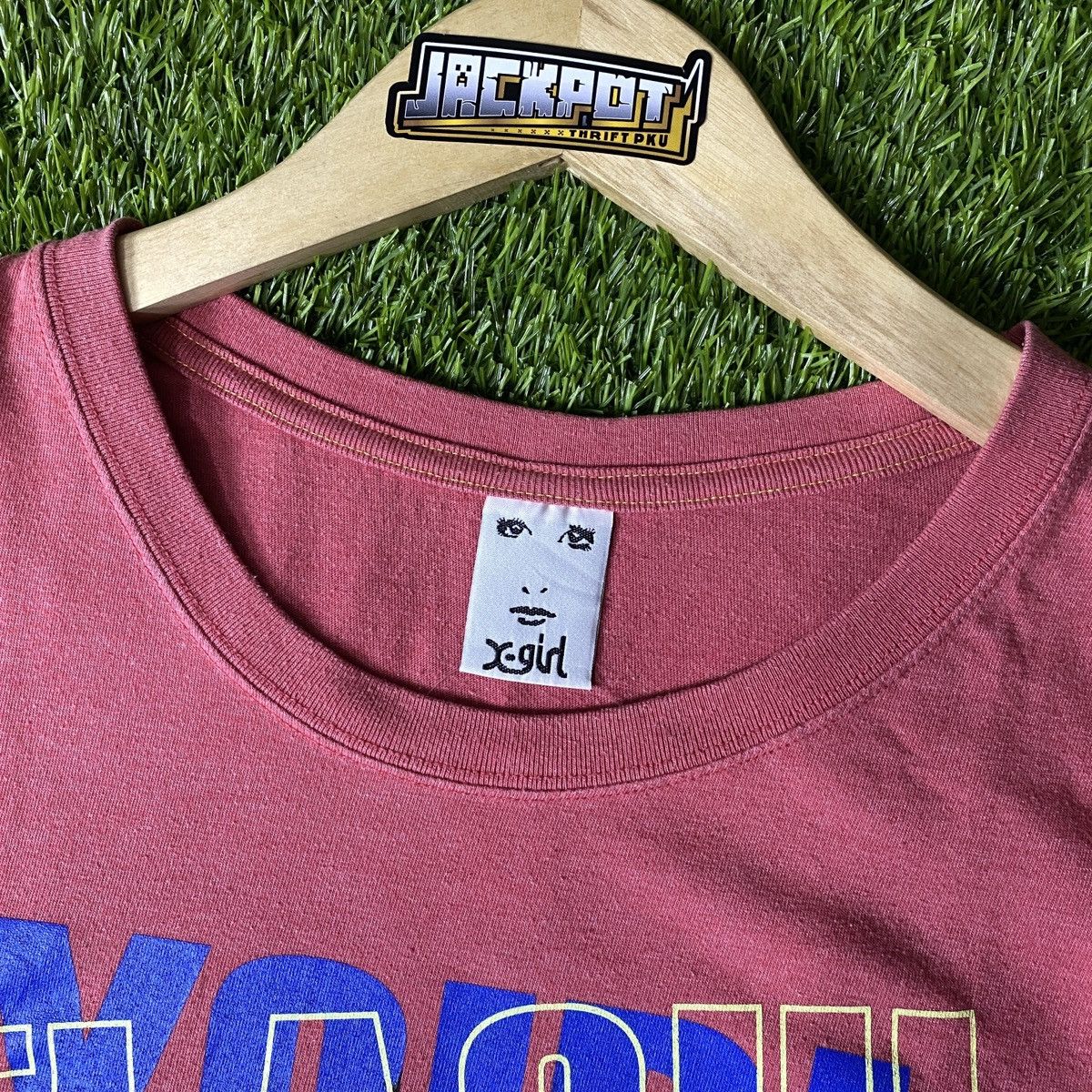 Designer × X-Girl X girl Longsleeve Tee Size S / US 4 / IT 40 - 3 Thumbnail