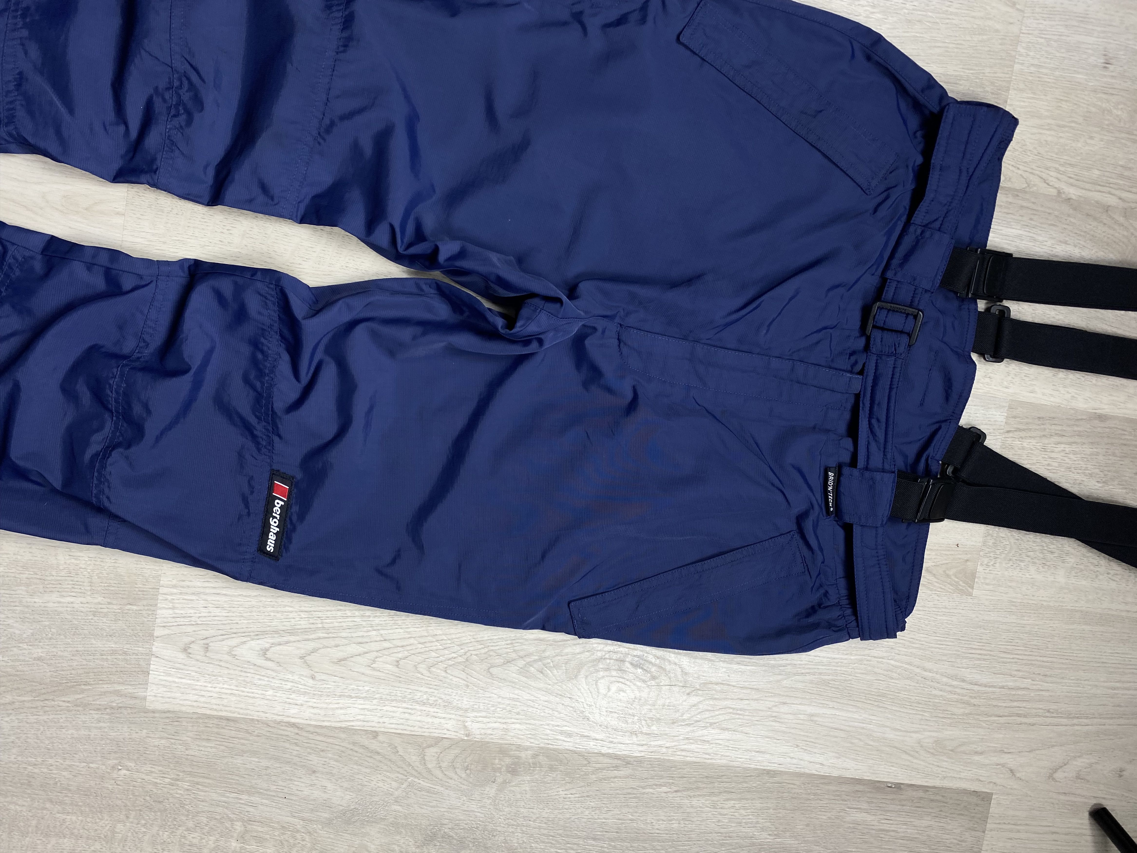 Berghaus × Vintage Berghaus Vintage Mens Overall Ski Pants TNF Size US 38 / EU 54 - 2 Thumbnail