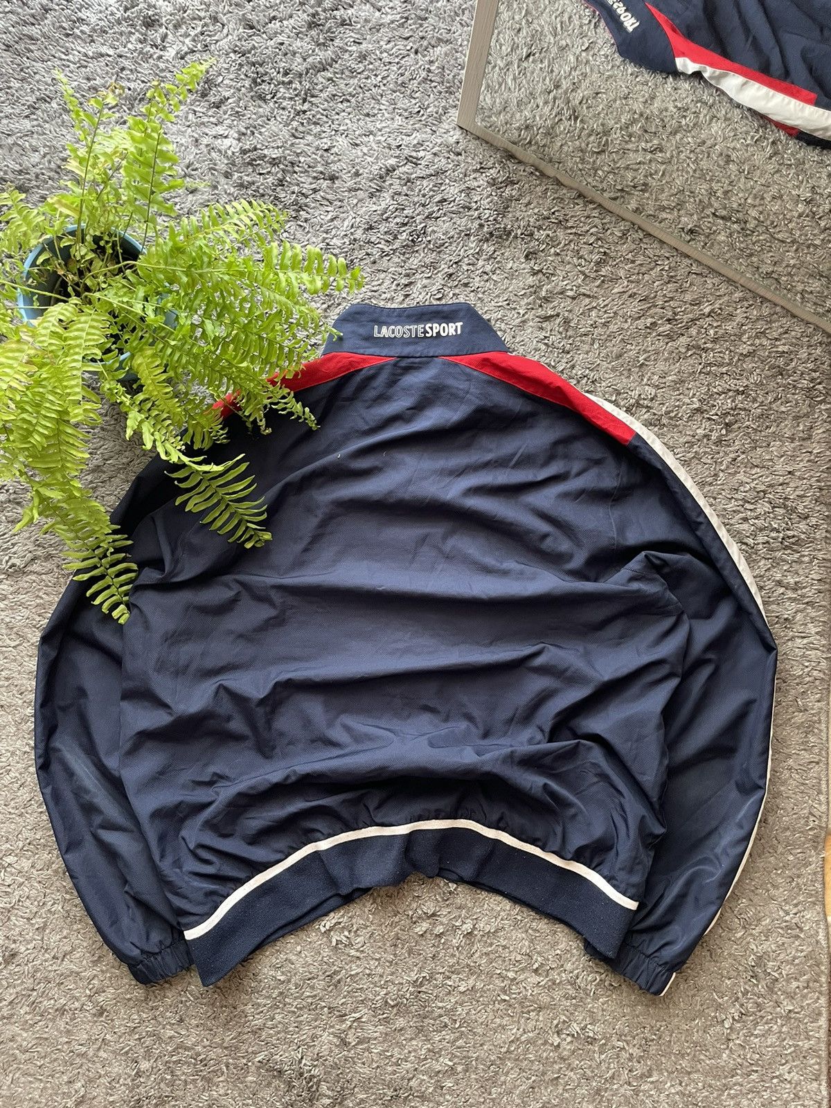 Lacoste × Vintage Lacoste Zip-Hoodie Streetwear Drip Logo Rare Size US XL / EU 56 / 4 - 10 Thumbnail