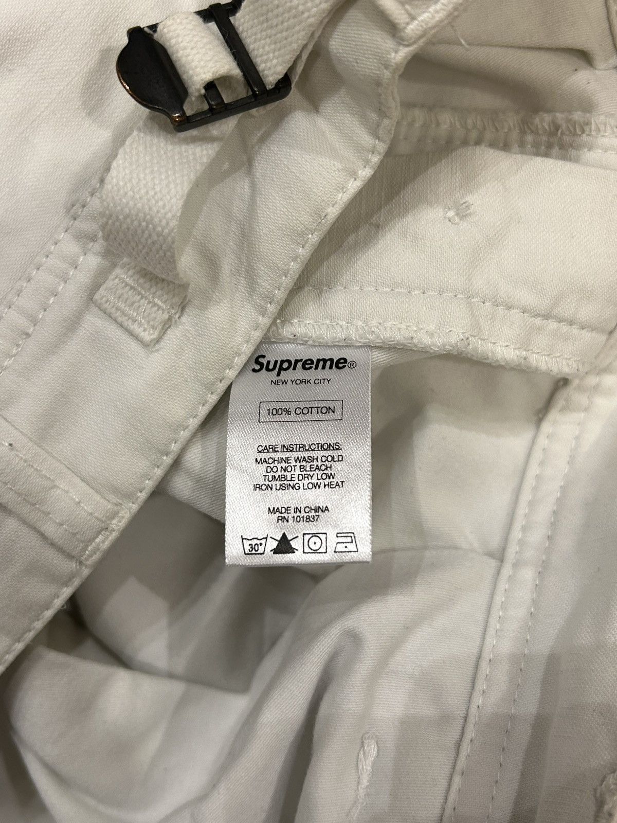 Supreme Supreme Cargo Shorts - White Size US 34 / EU 50 - 5 Thumbnail