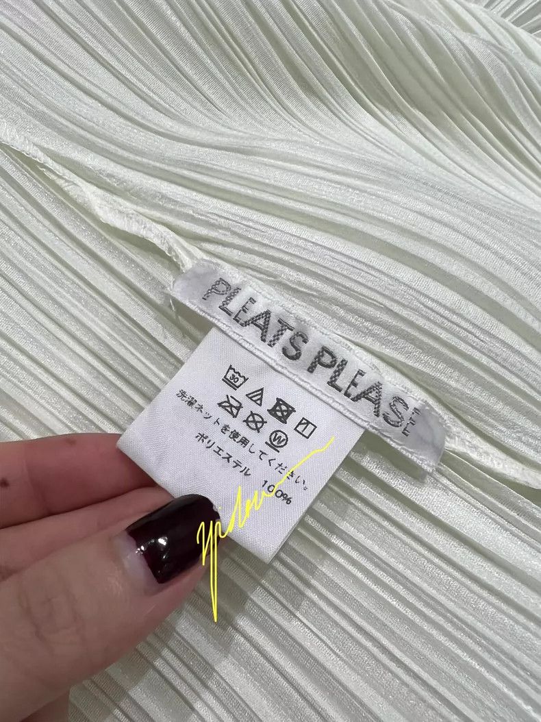 Issey Miyake Issey Miyake A light green stand-up collar shirt Size XL / US 12-14 / IT 48-50 - 8 Thumbnail