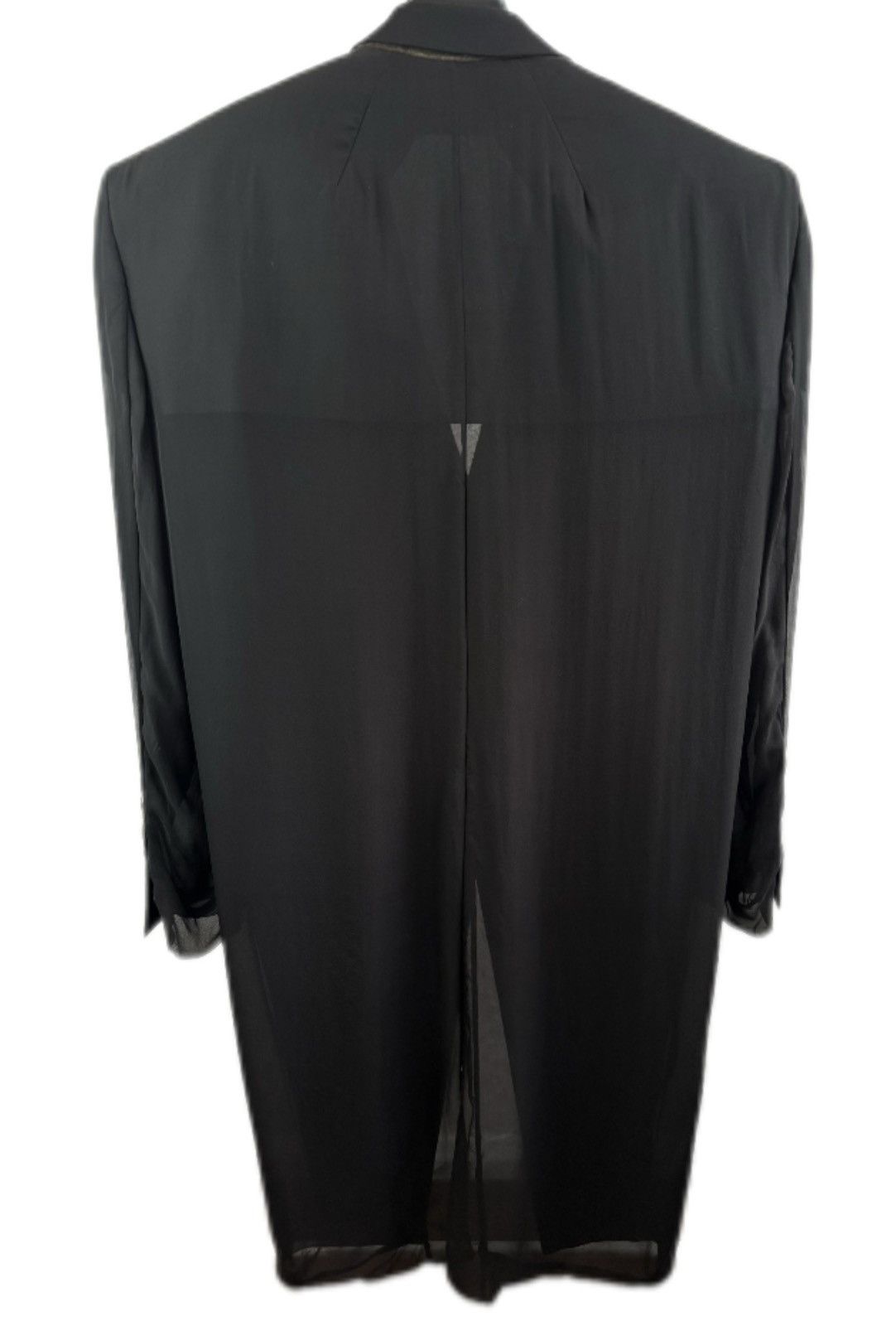 Rick Owens Rick Owens Black Fogtalin Coat Size US S / EU 44-46 / 1 - 2 Thumbnail
