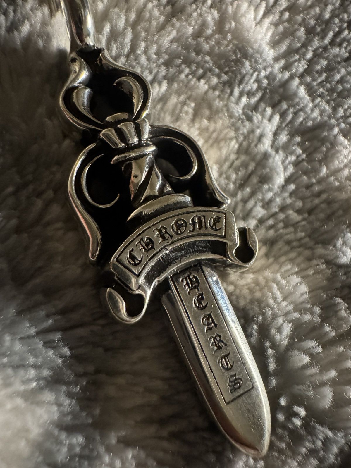 Chrome Hearts Chrome Heart Double Dagger Pendant Size ONE SIZE - 5 Thumbnail