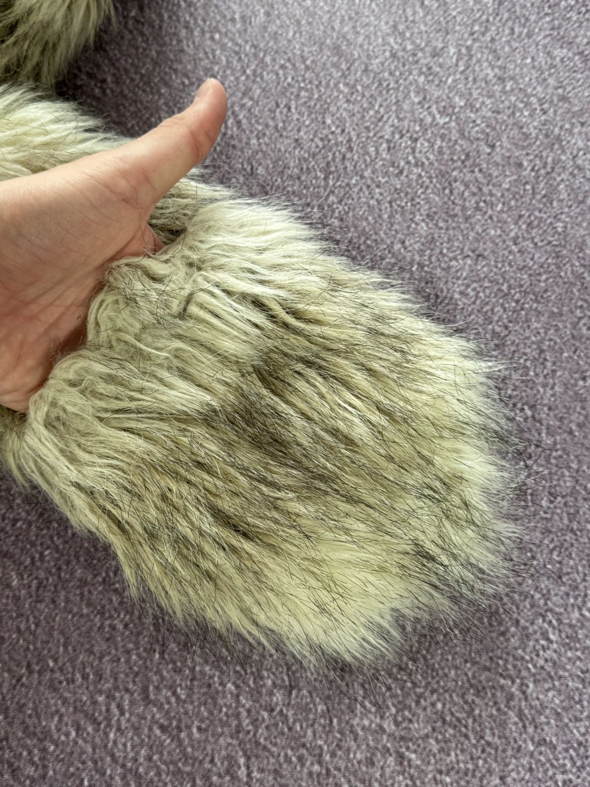 If Six Was Nine Vintage Japanese Winter Y2K Faux Fur Hat Ushanka Size ONE SIZE - 7 Thumbnail