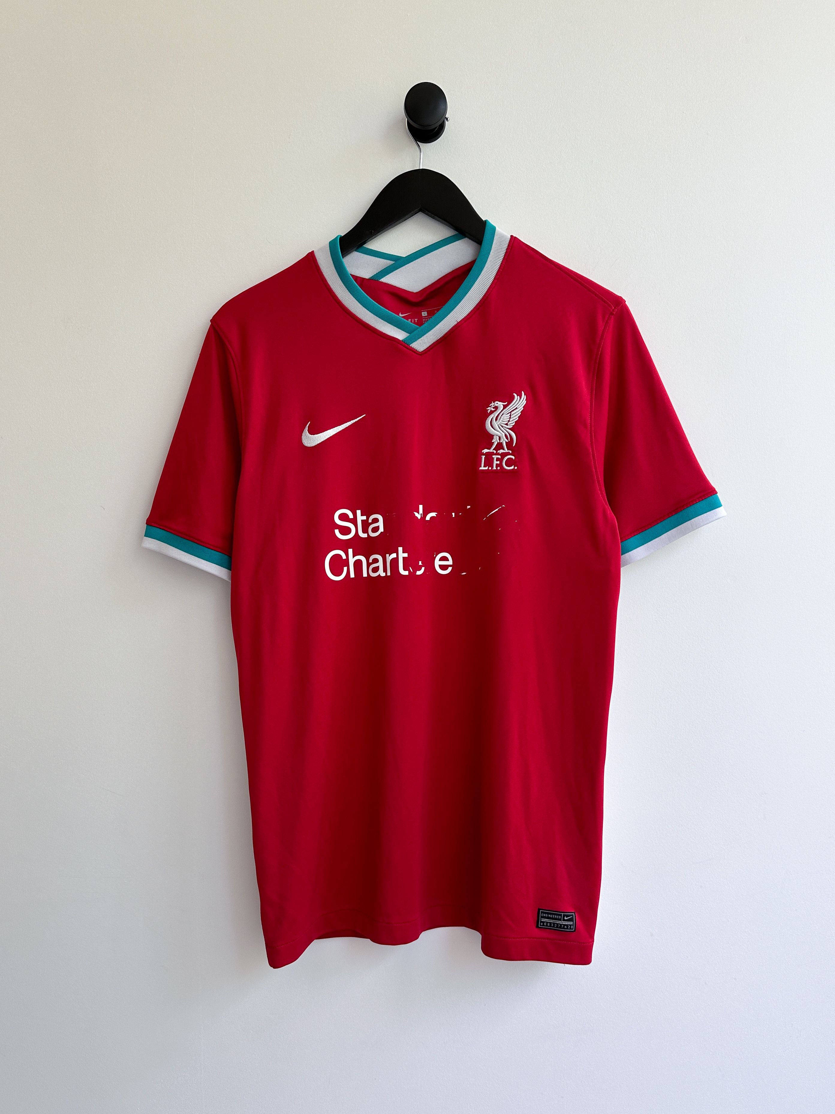 Nike Liverpool FC Nike 2020 2021 Home Soccer Jersey Kit Tee Size US L / EU 52-54 / 3 - 1 Thumbnail