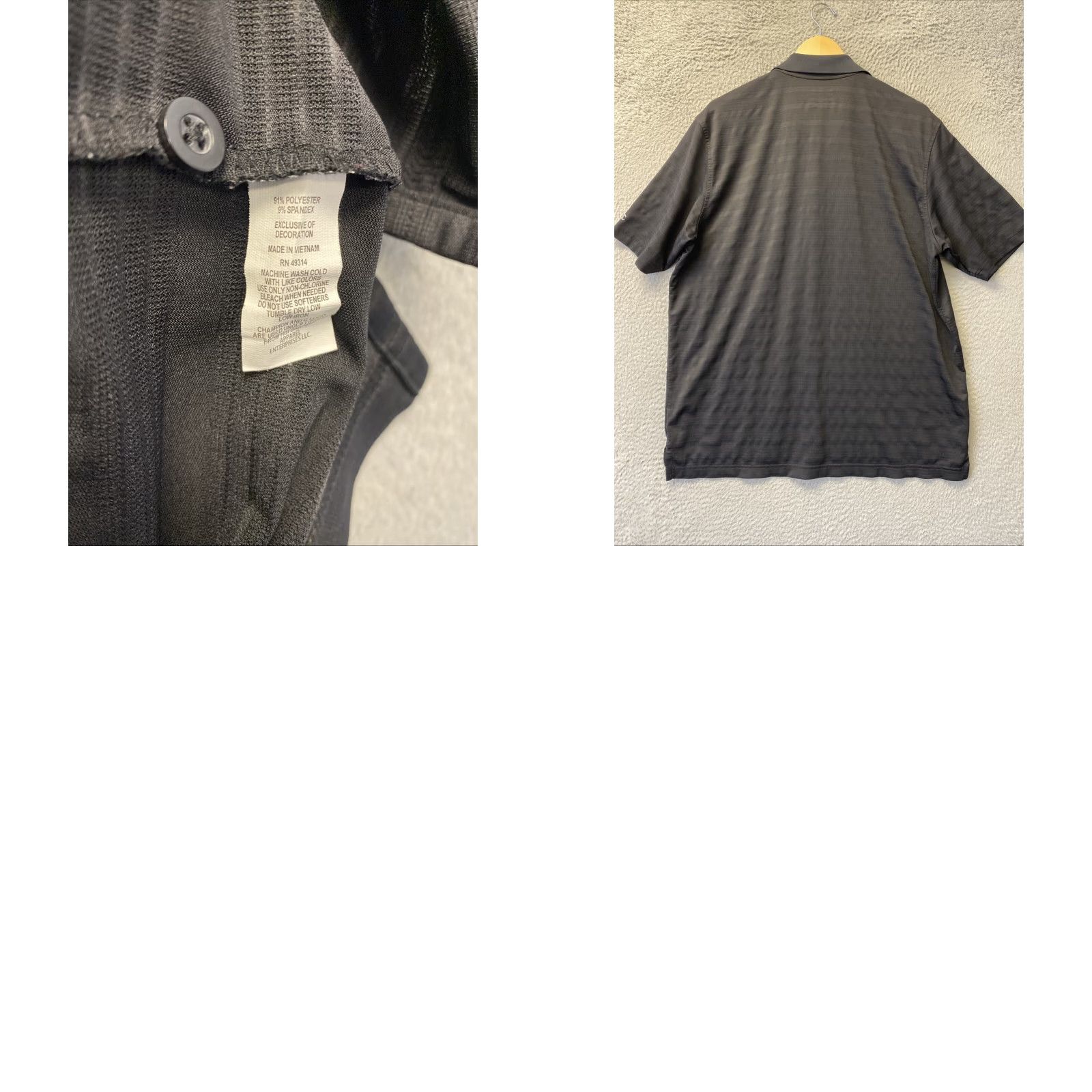 Champion Champion Black Golf Polo Shirt Size L Short Sleeve Colorado Buffaloes /124-5 Size US L / EU 52-54 / 3 - 8 Thumbnail