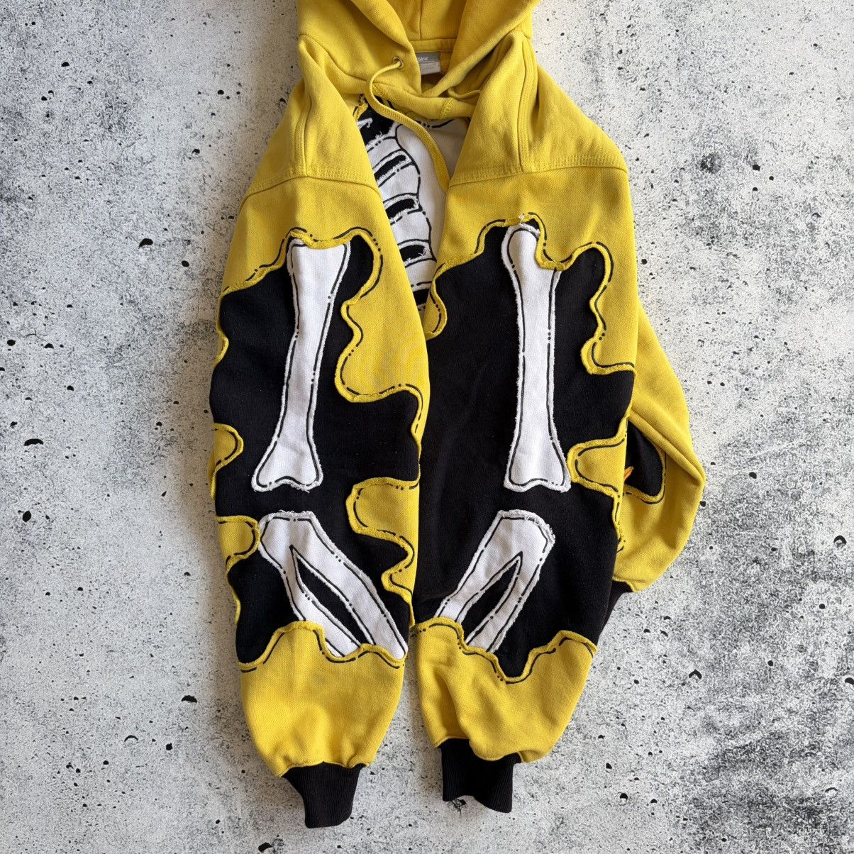 Nike Reworked Nike Skeleton Flame Custom Hoodie Size US M / EU 48-50 / 2 - 5 Thumbnail