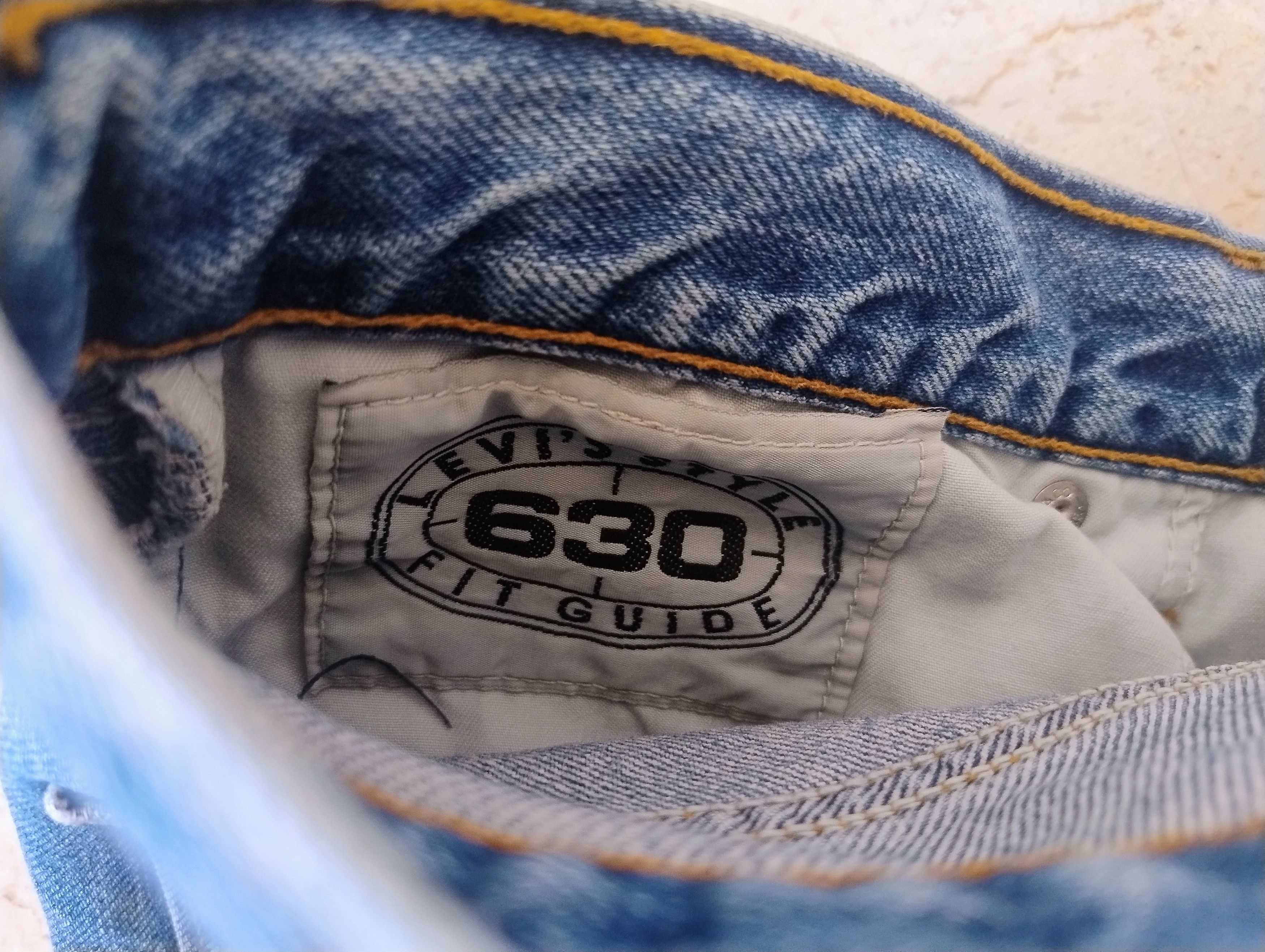 Levi's Vintage Clothing '94 Vintage Levi's Rare 630 Orange Tab Faded Y2K Made in UK Size US 38 / EU 54 - 3 Thumbnail