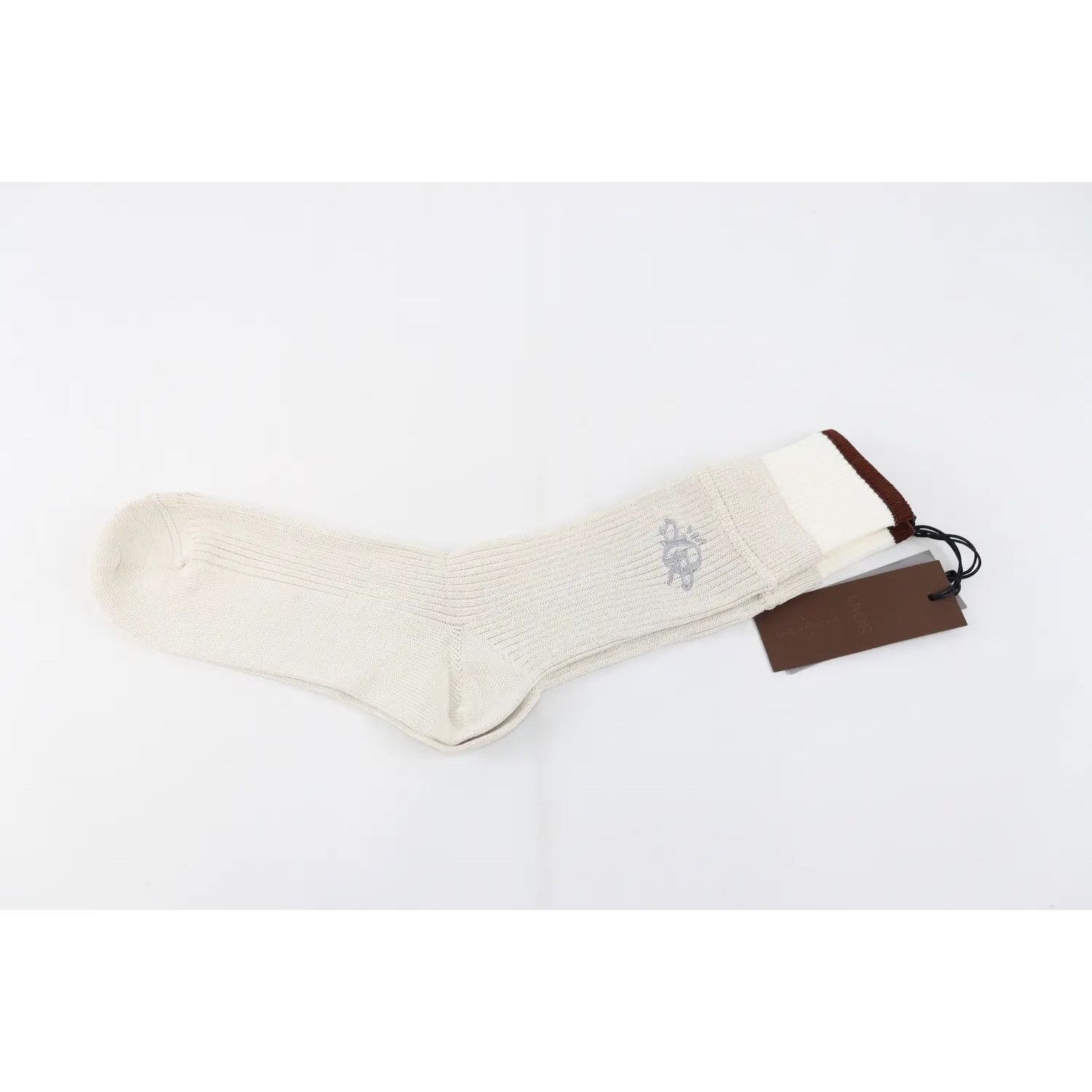 Dior × Travis Scott o1rshd1 Q:3 / Size: M / Logo Cactus Jack Socks in Ivory Size ONE SIZE - 3 Thumbnail