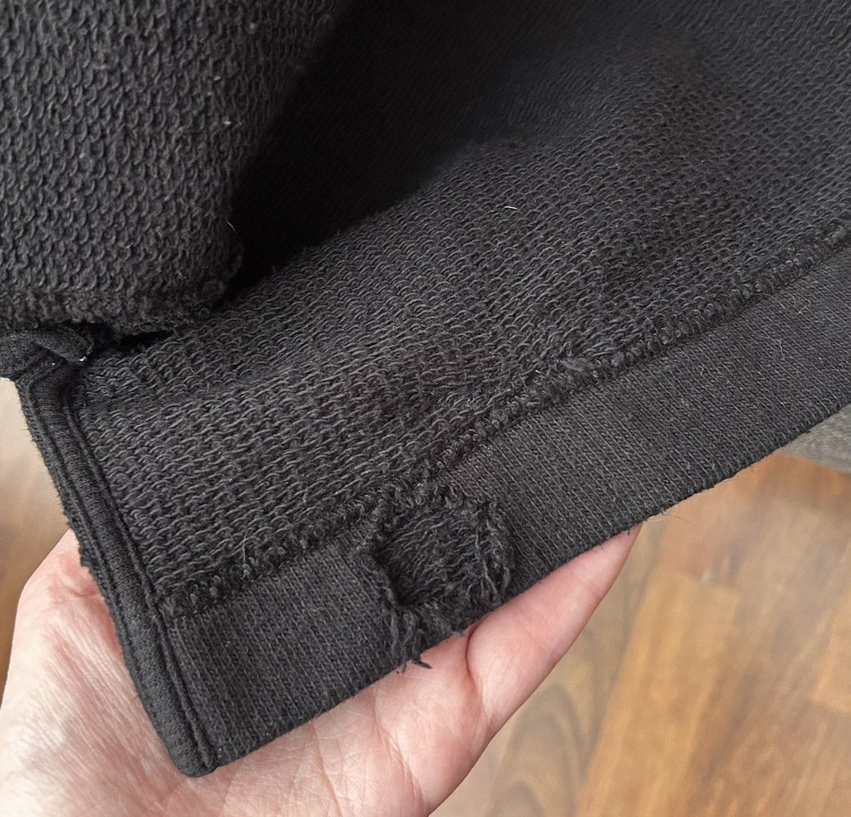 Damir Doma × Silent By Damir Doma Damir Doma Silent Black Heavy Jersey Kimono Coat Much Worn Size US L / EU 52-54 / 3 - 13 Thumbnail