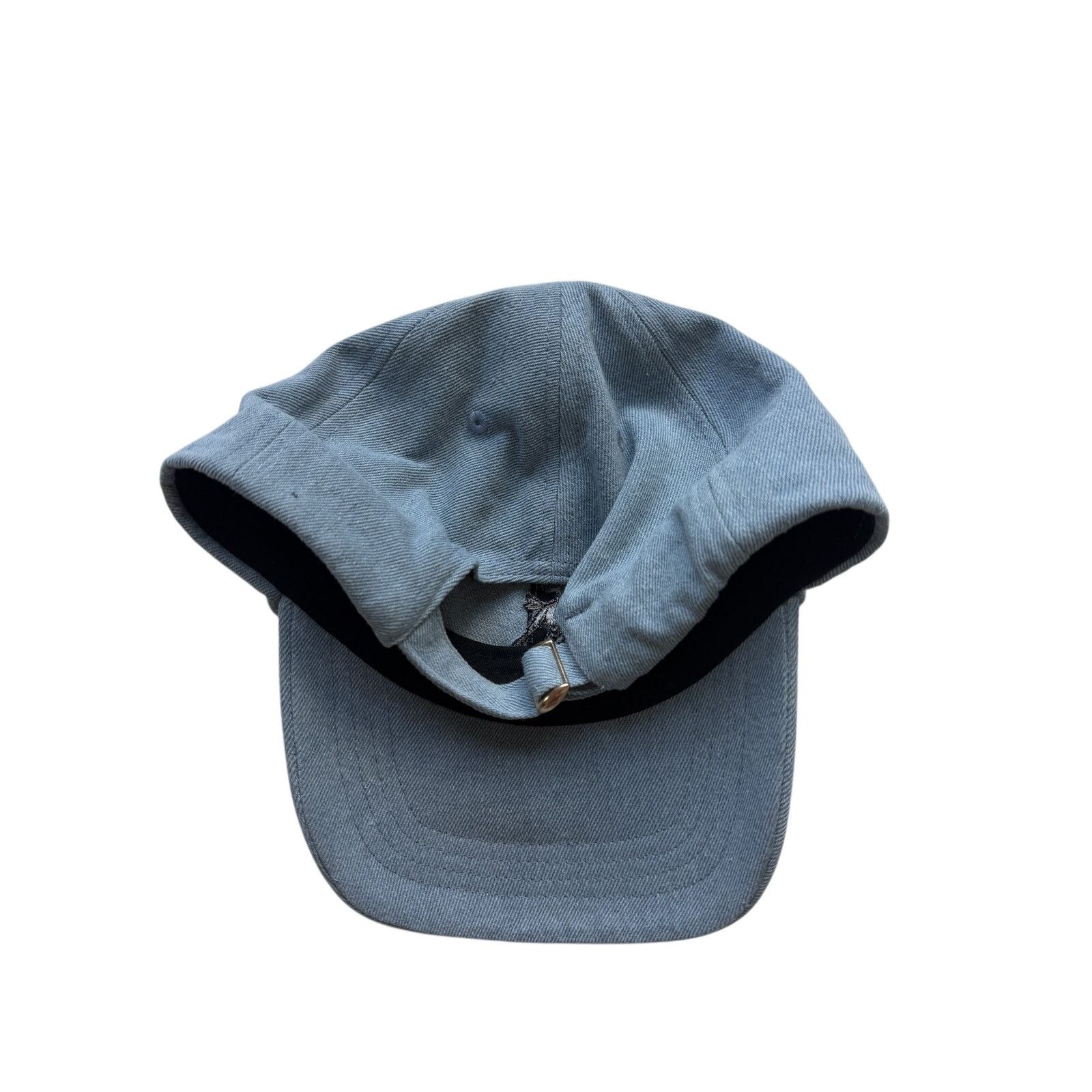 Sinclair Global Sinclair Global Stallions Embroidered Denim Dad Hat Blue Size ONE SIZE - 3 Thumbnail