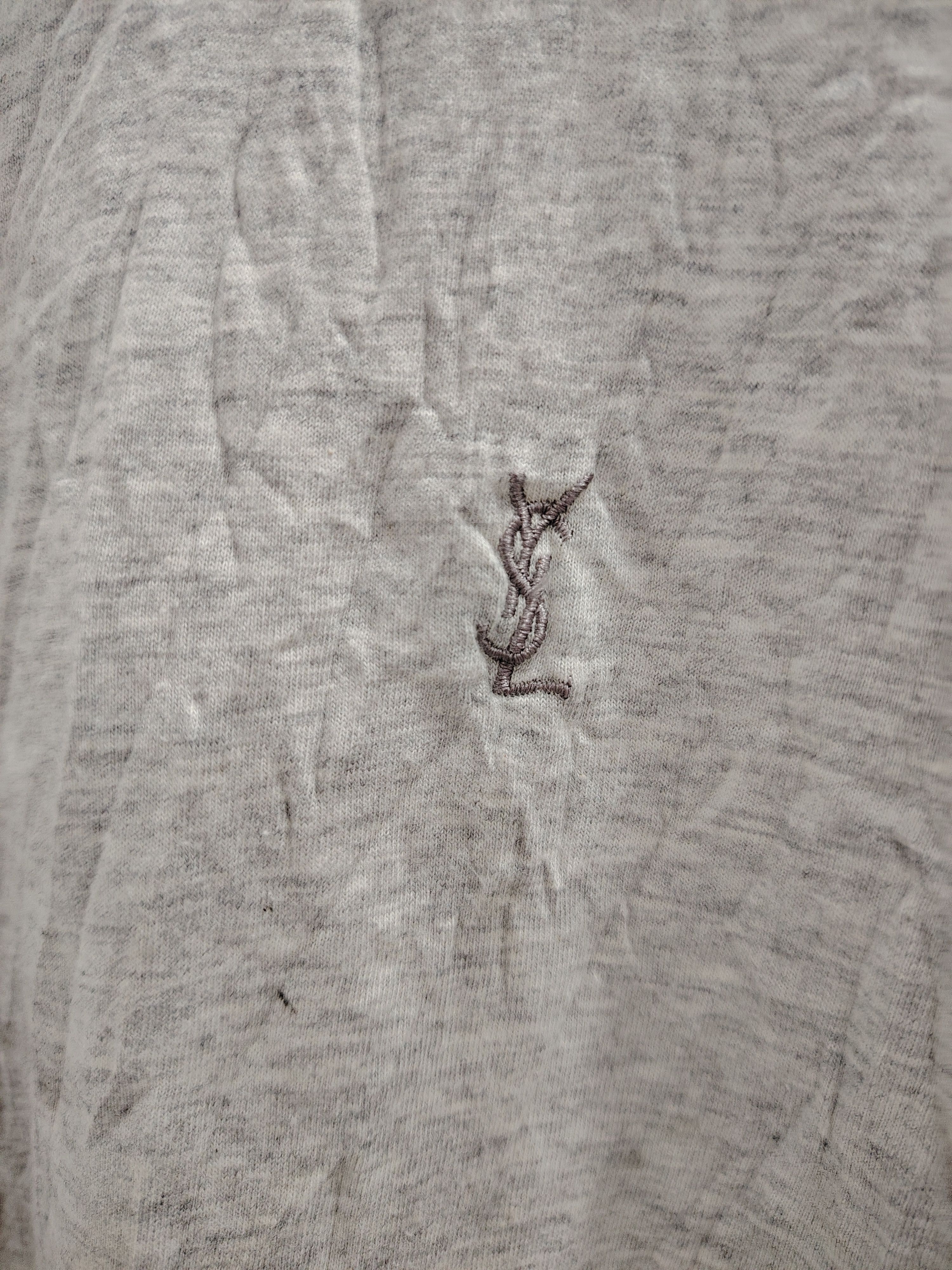 Yves Saint Laurent Vintage 90s YSL Yves Saint Lauren Tee Size US L / EU 52-54 / 3 - 3 Thumbnail