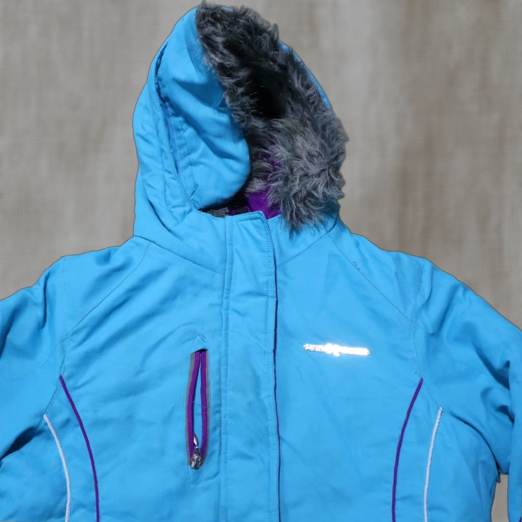ZeroXposur ZeroXposur Jacket Women Aqua Blue Polyester Winter Hooded Full Zip Size L Size L / US 10 / IT 46 - 1 Thumbnail